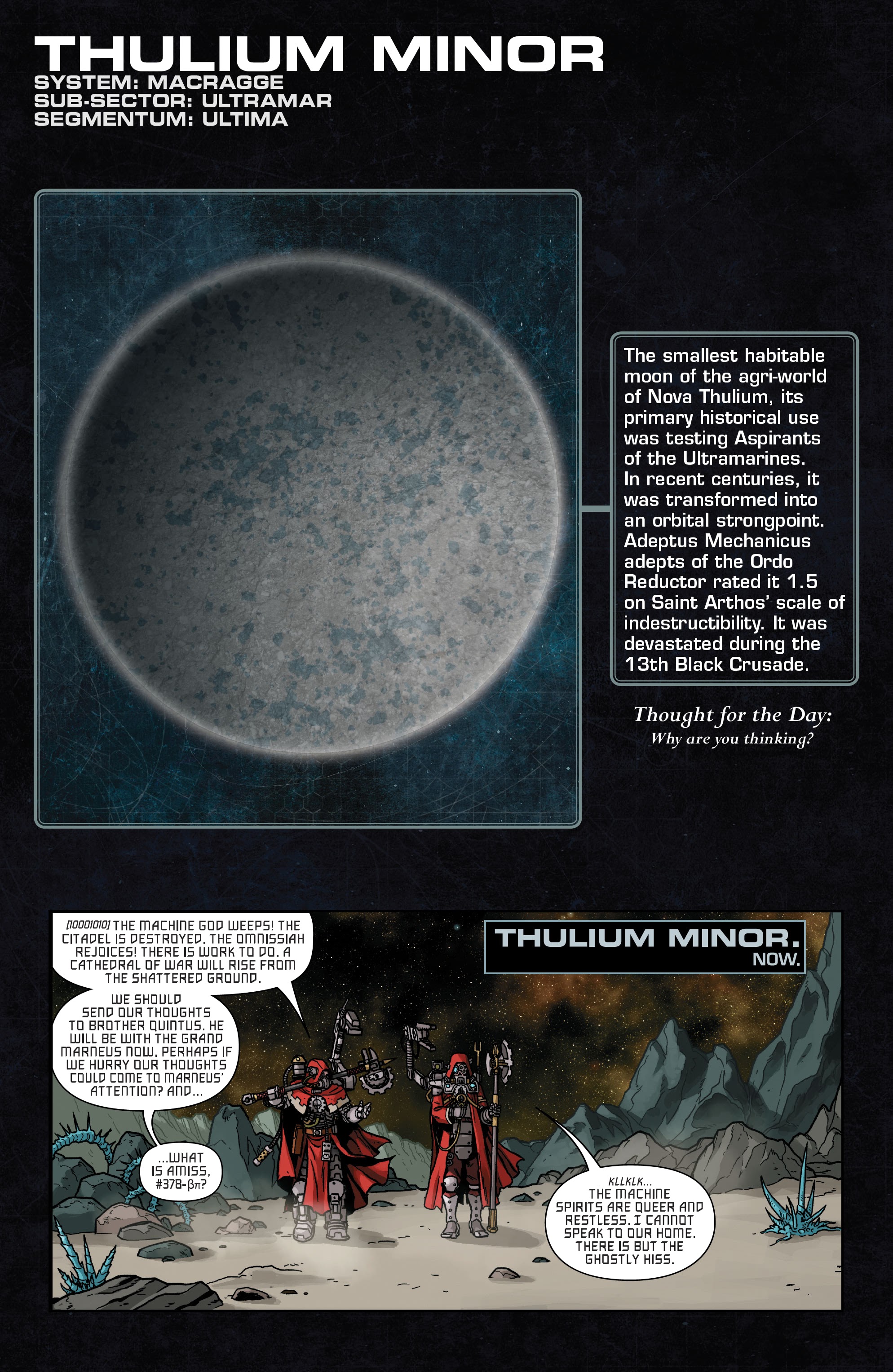 Read online Warhammer 40,000: Marneus Calgar comic -  Issue #1 - 25