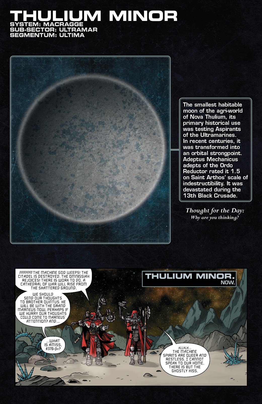 Warhammer 40,000: Marneus Calgar issue 1 - Page 25