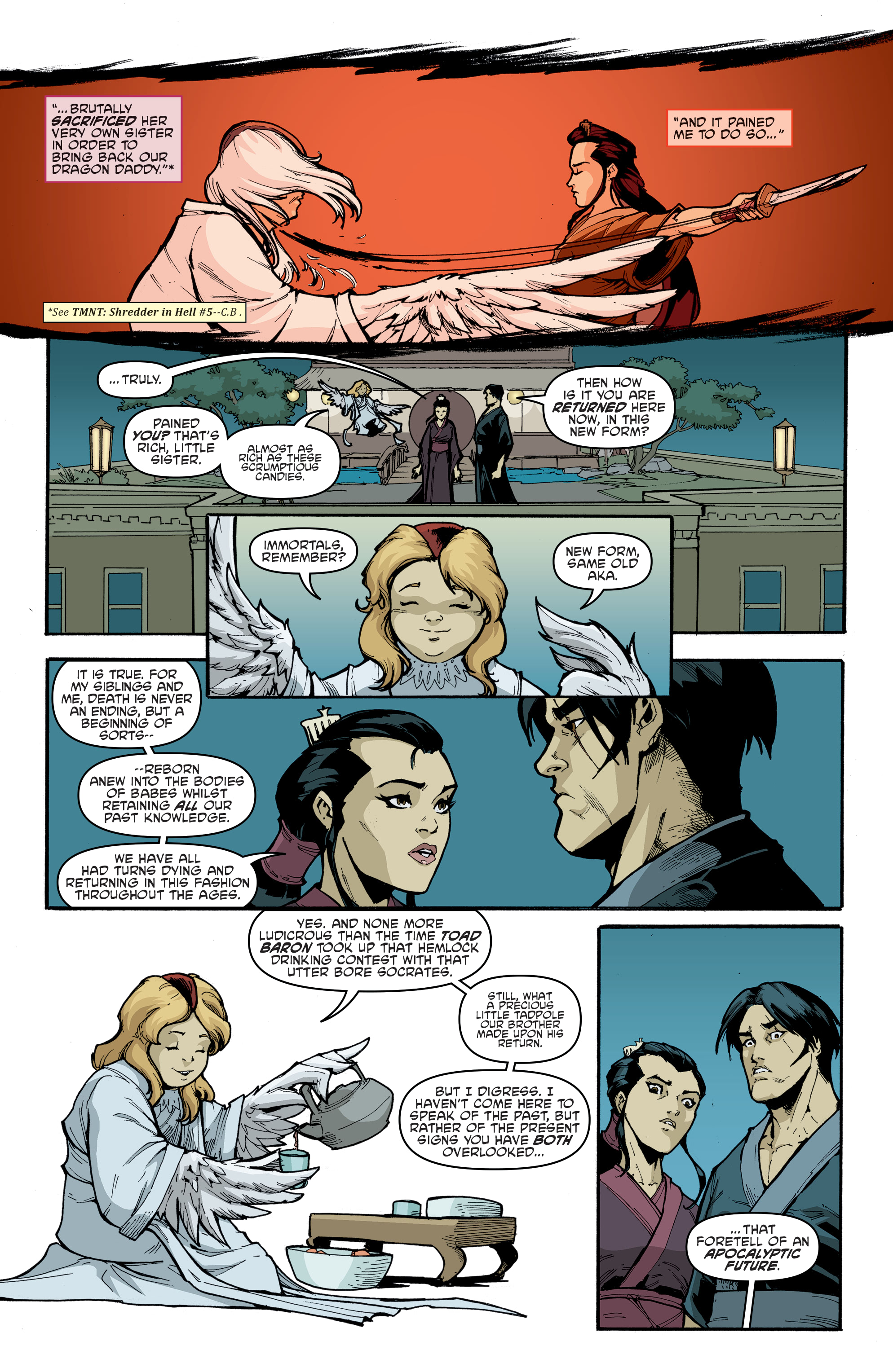 Read online Teenage Mutant Ninja Turtles: The Armageddon Game—Opening Moves comic -  Issue #1 - 9