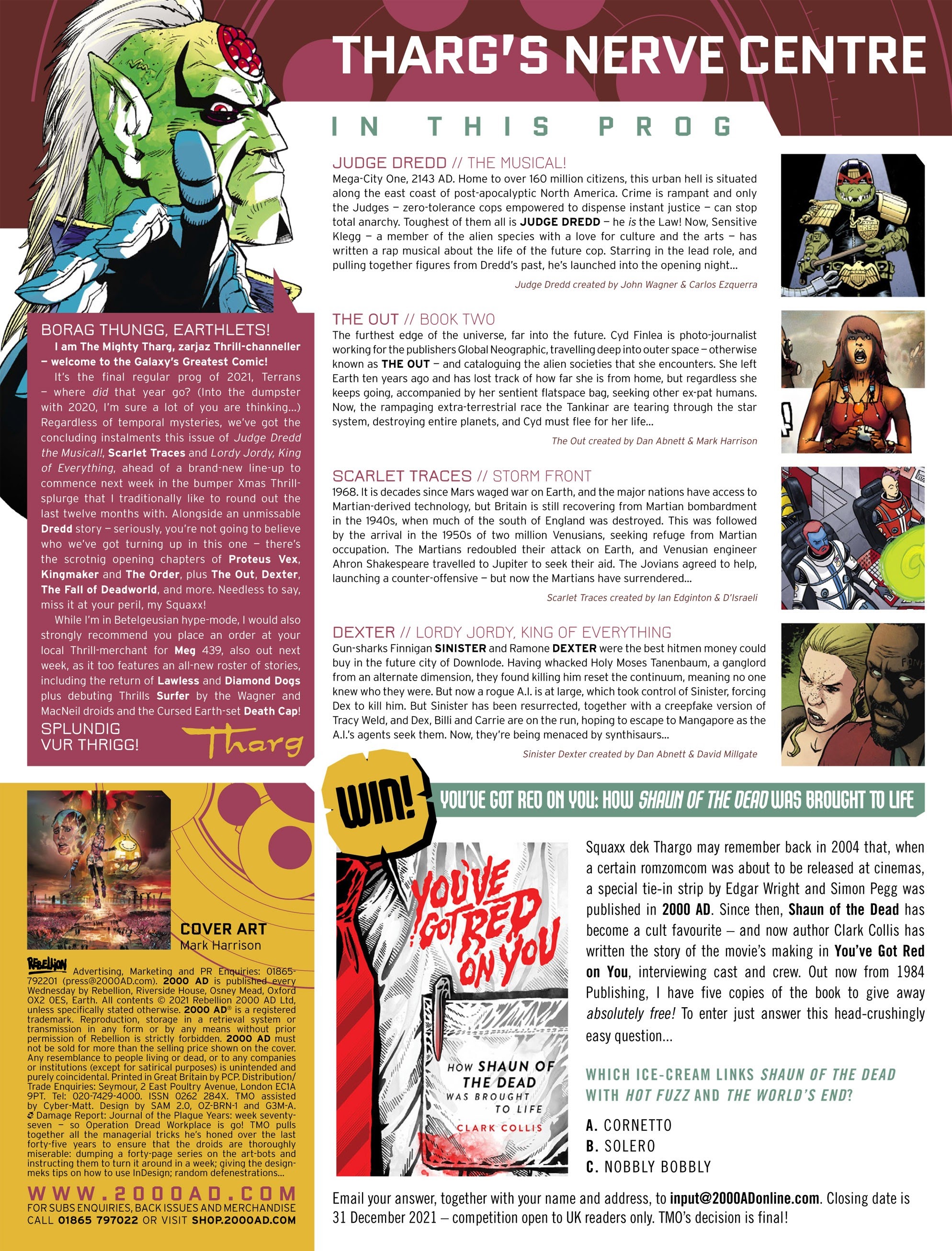 Read online 2000 AD comic -  Issue #2261 - 2