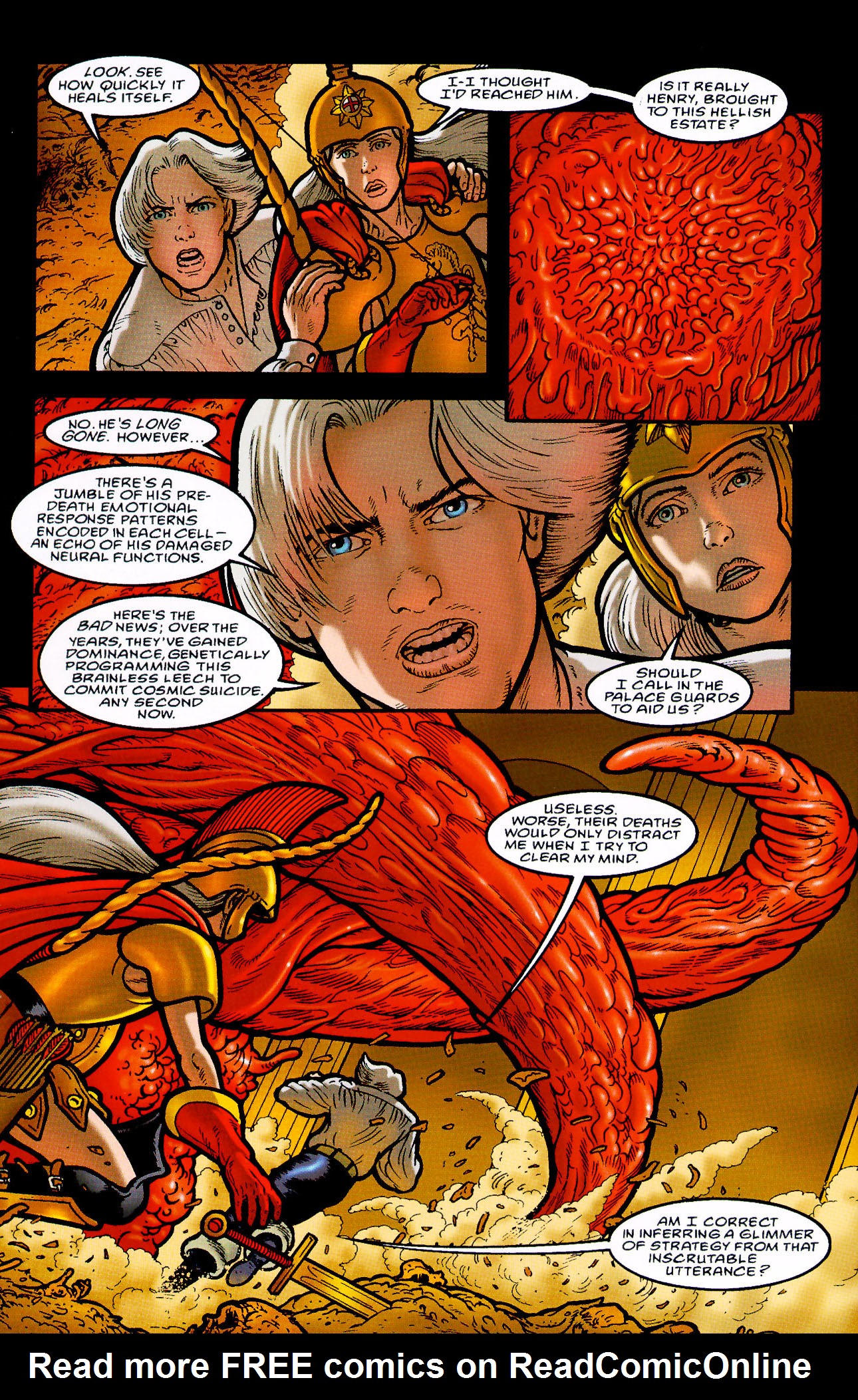 Read online Heart of Empire comic -  Issue #9 - 10