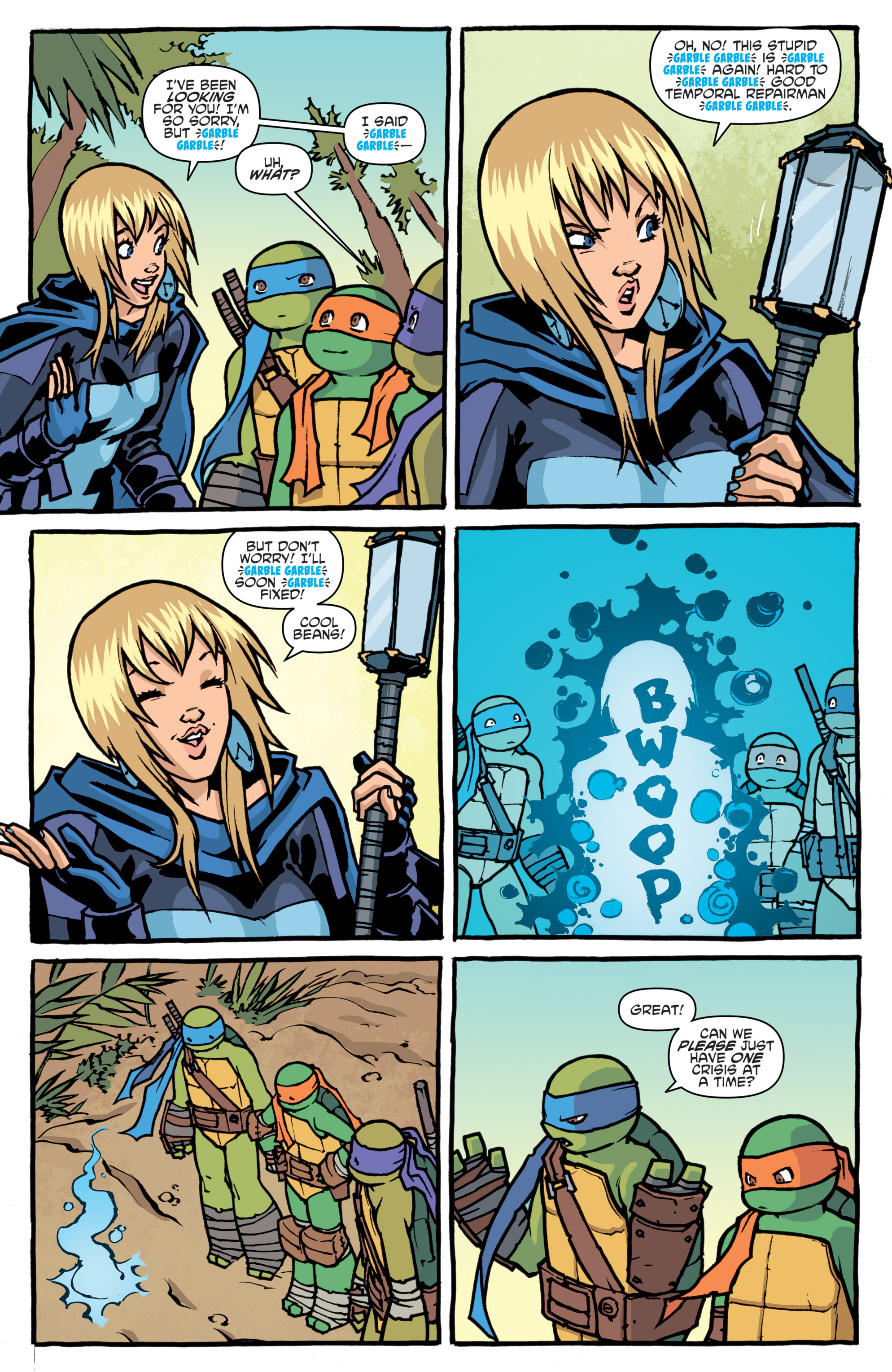 Read online Teenage Mutant Ninja Turtles: Turtles in Time comic -  Issue #1 - 12