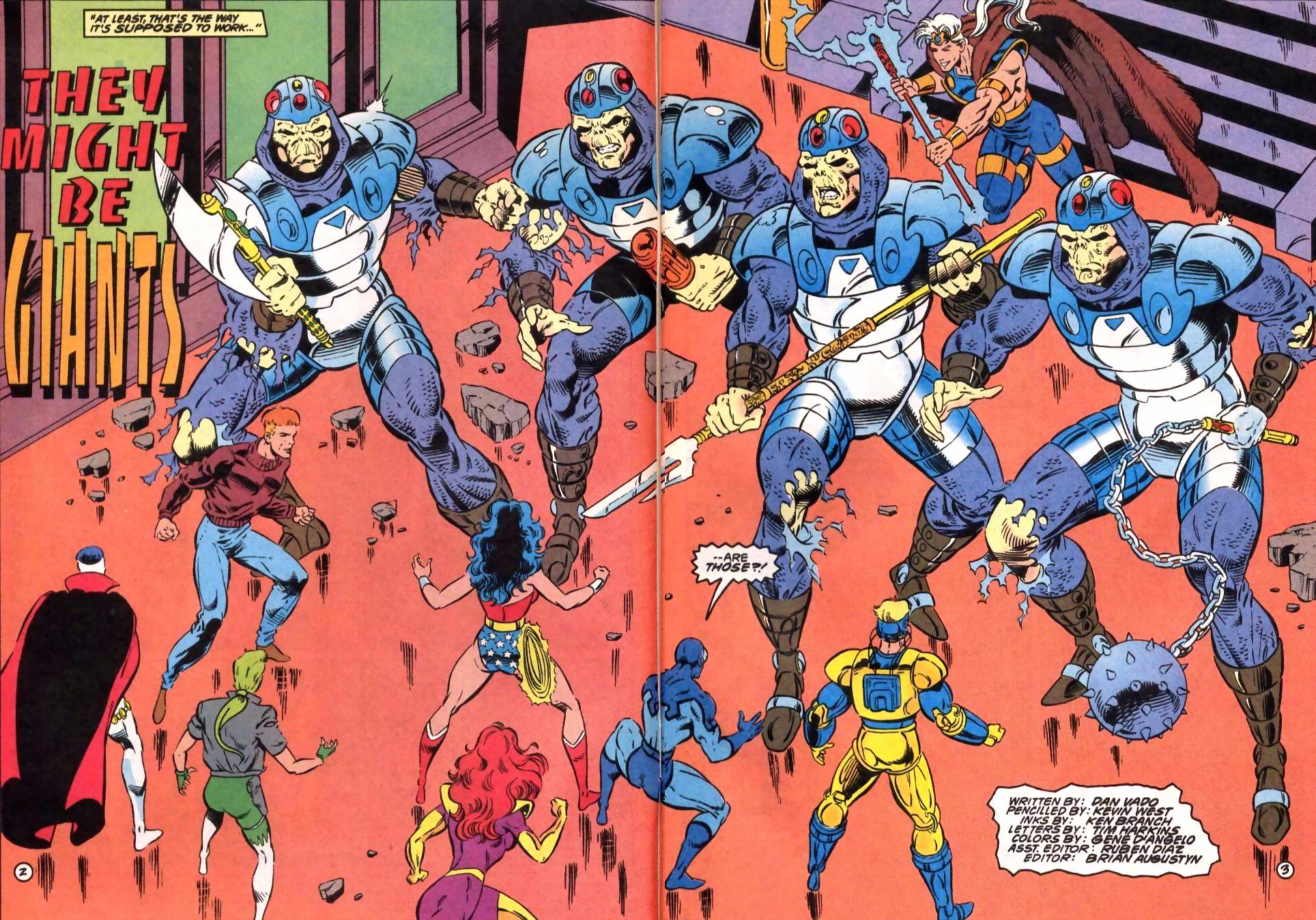 Read online Justice League America comic -  Issue #85 - 3