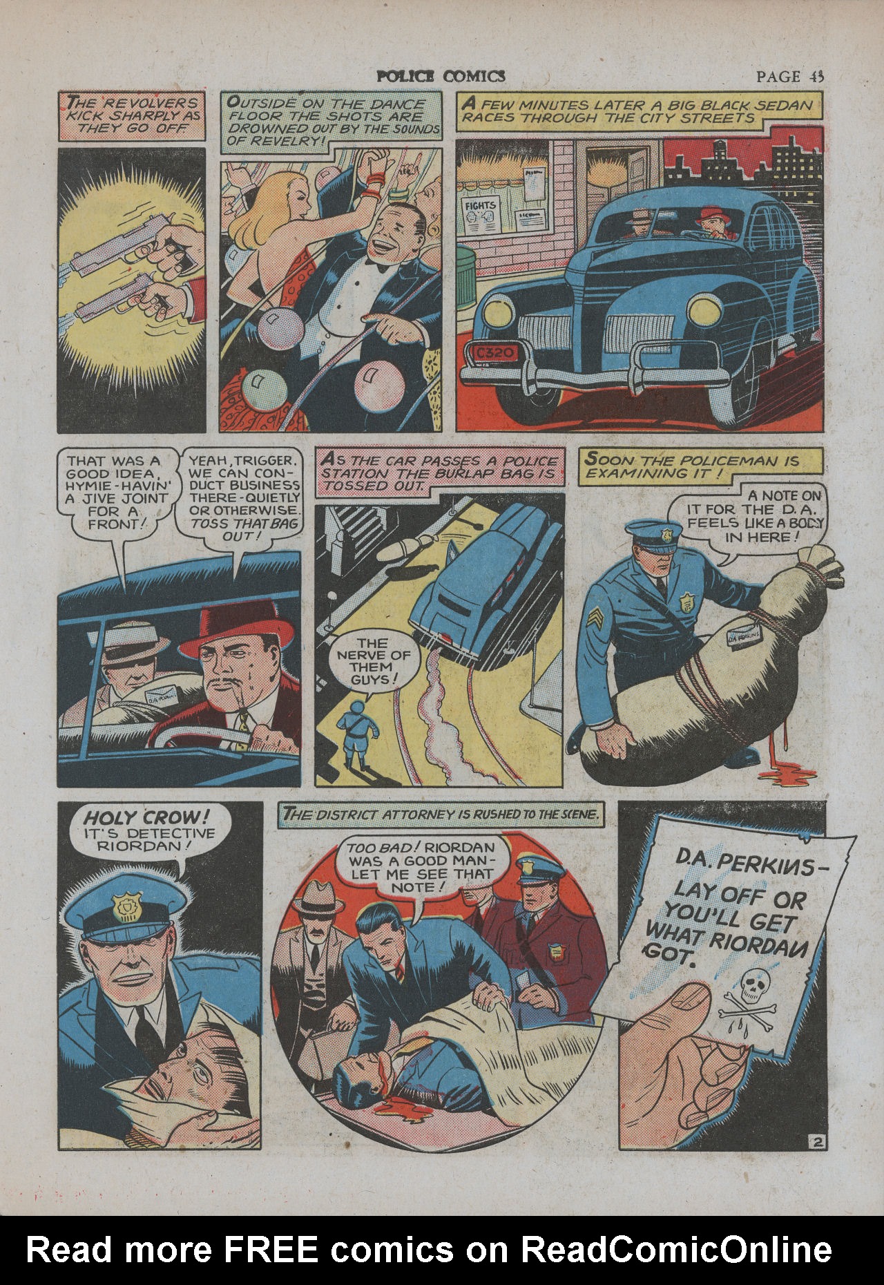 Read online Police Comics comic -  Issue #7 - 49