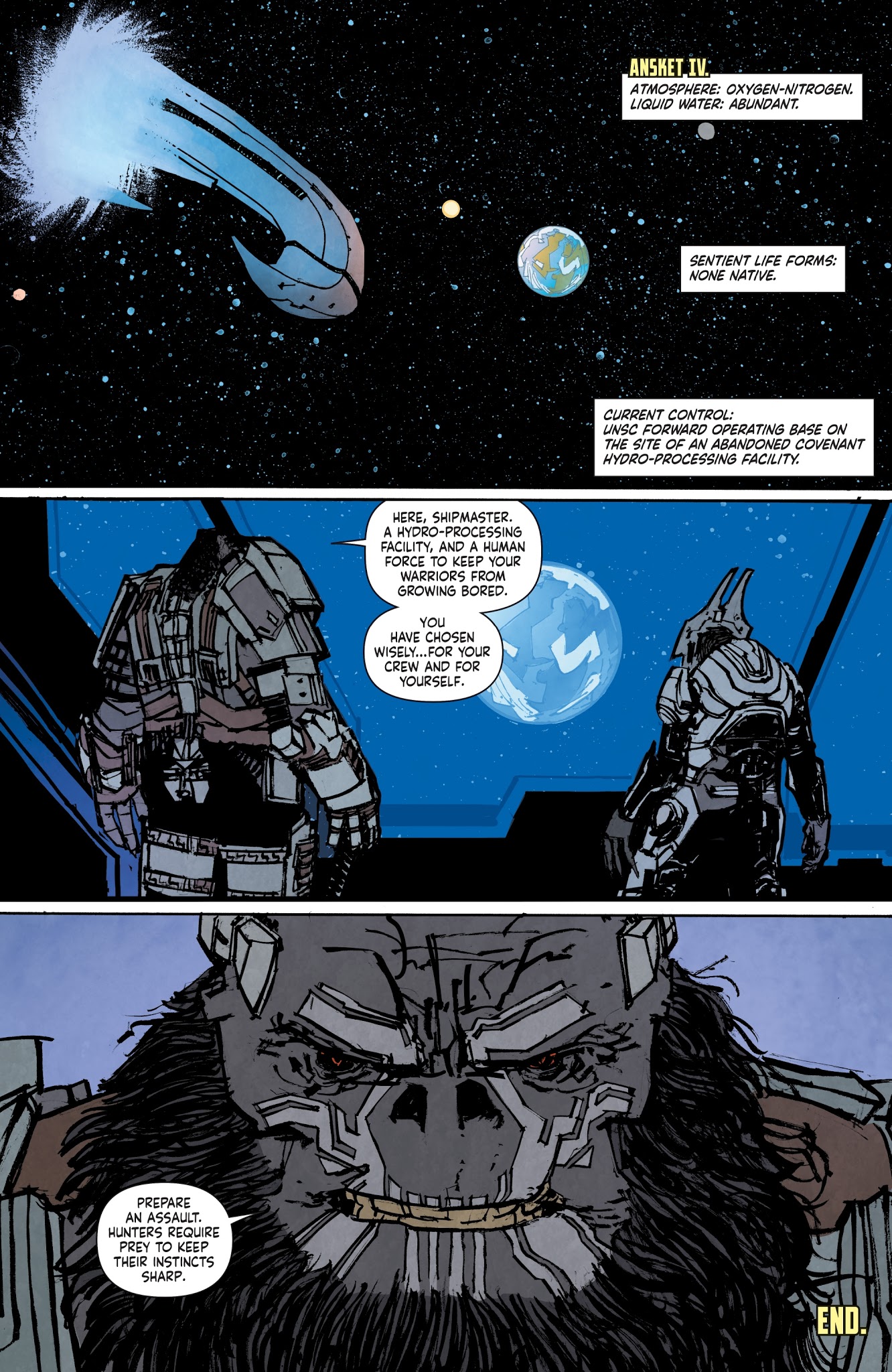 Read online Halo: Rise of Atriox comic -  Issue #4 - 22