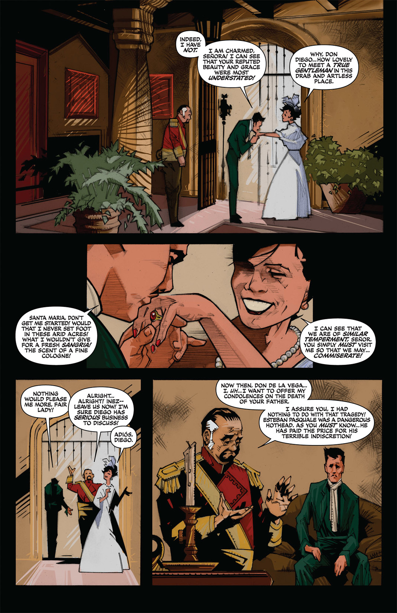 Read online Zorro Rides Again comic -  Issue #7 - 15