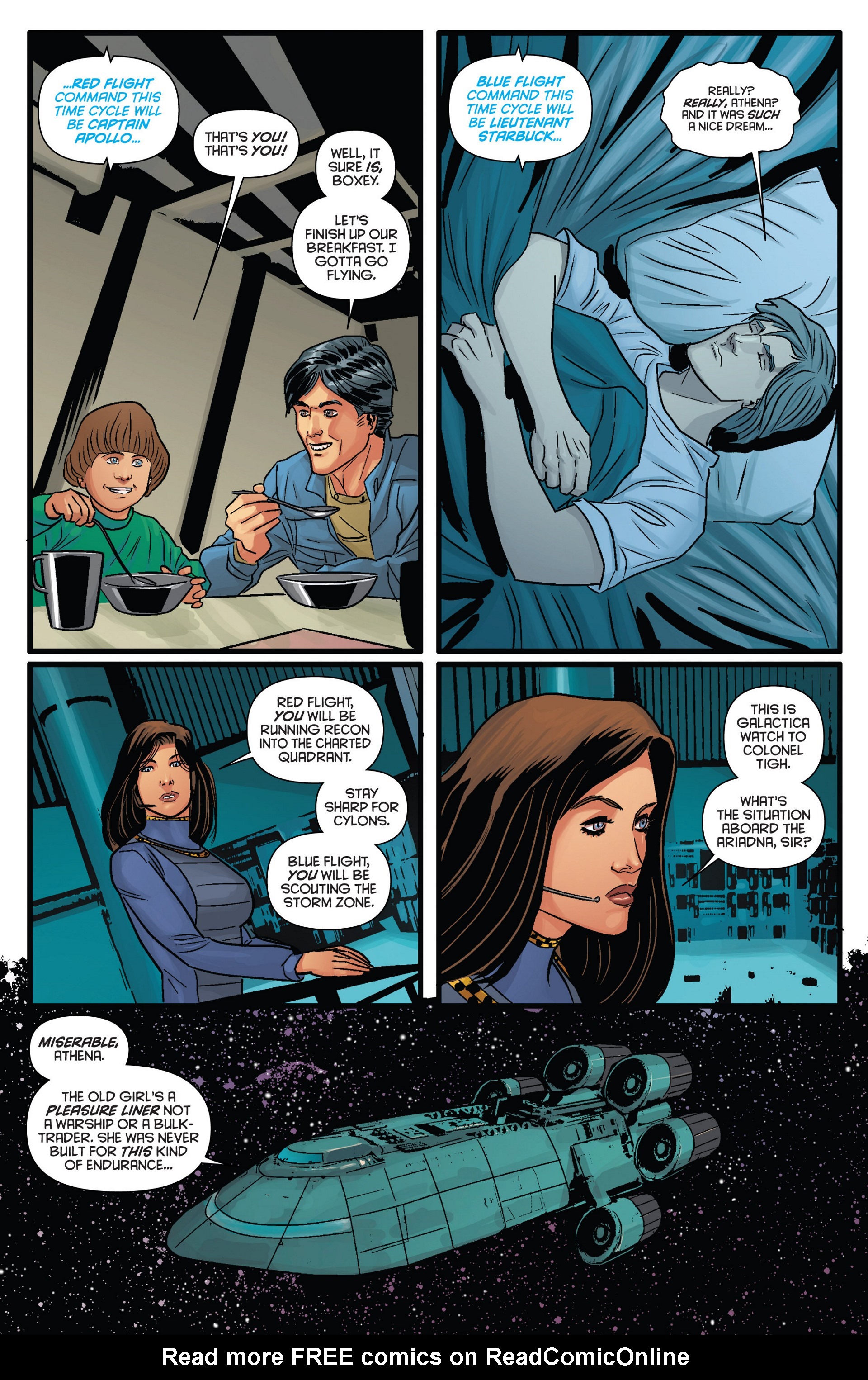 Read online Classic Battlestar Galactica (2013) comic -  Issue #6 - 6