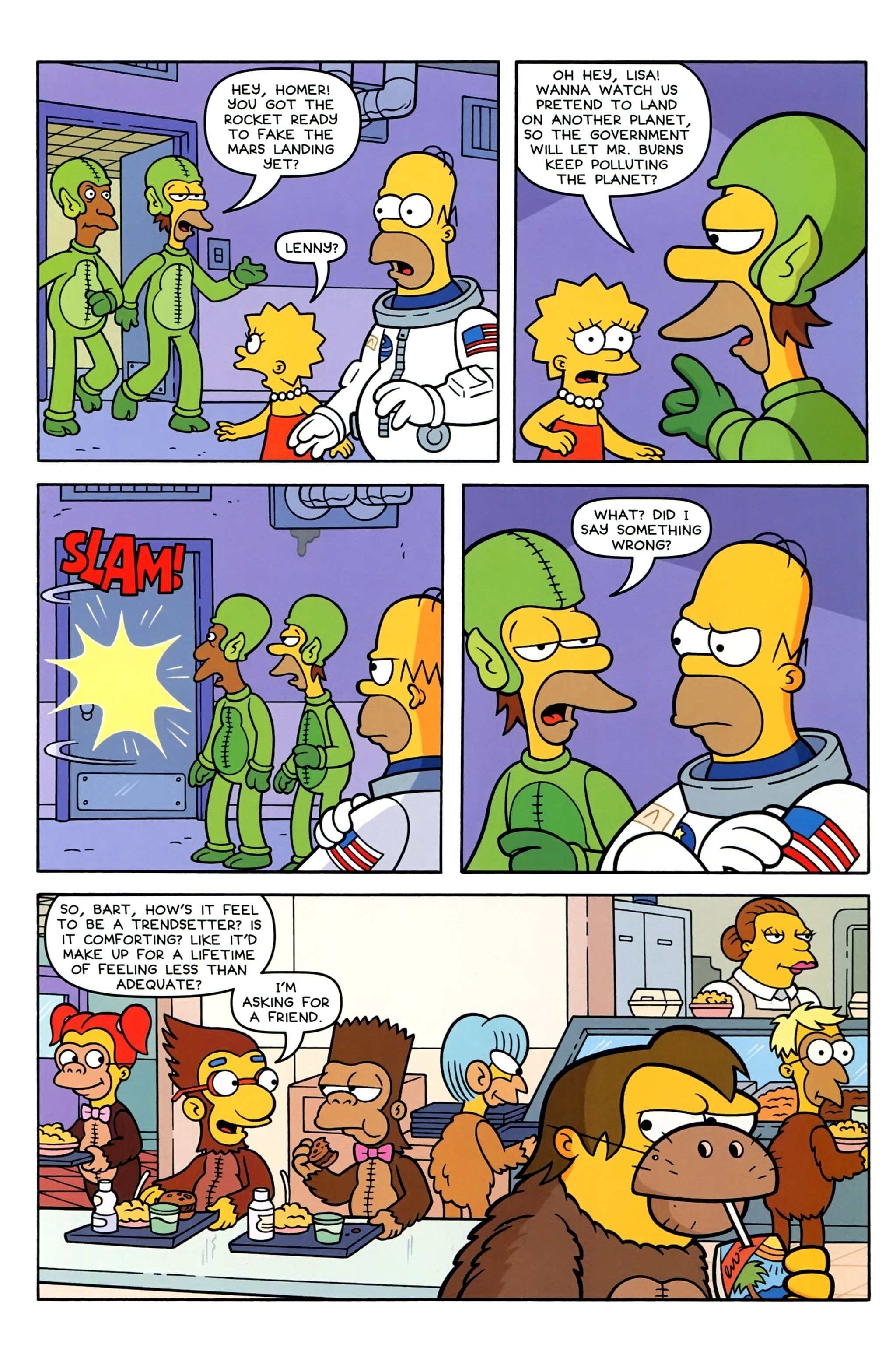 Read online Simpsons Comics comic -  Issue #244 - 19
