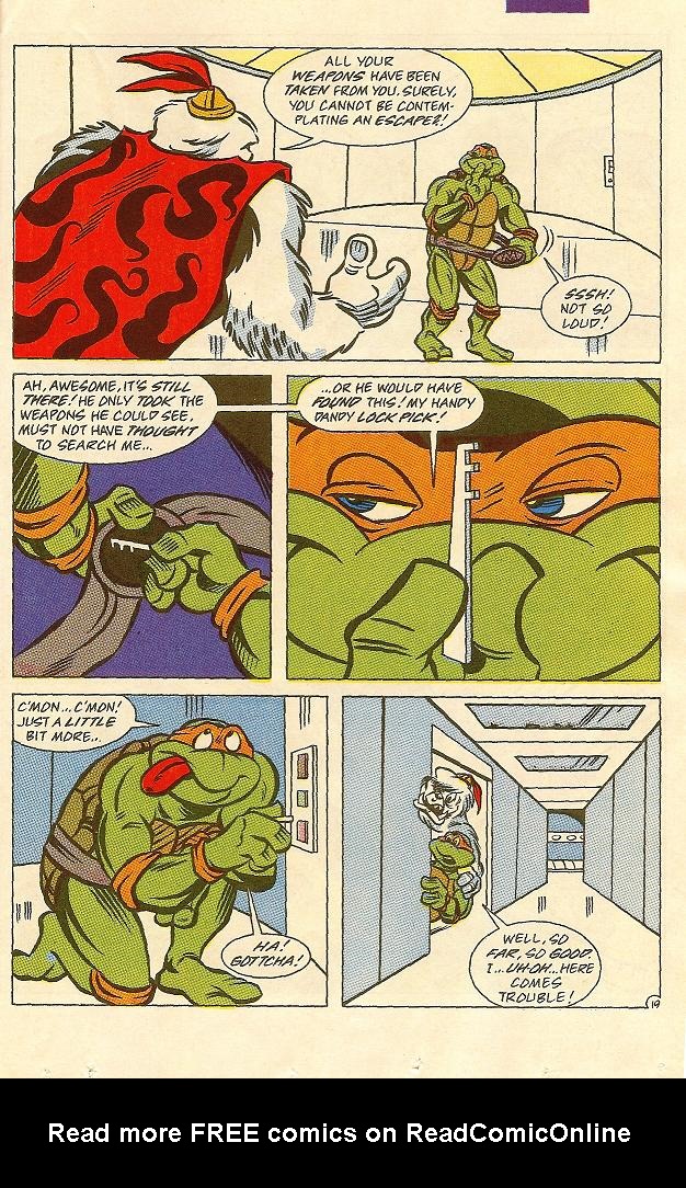 Read online Teenage Mutant Ninja Turtles Adventures (1989) comic -  Issue #26 - 20