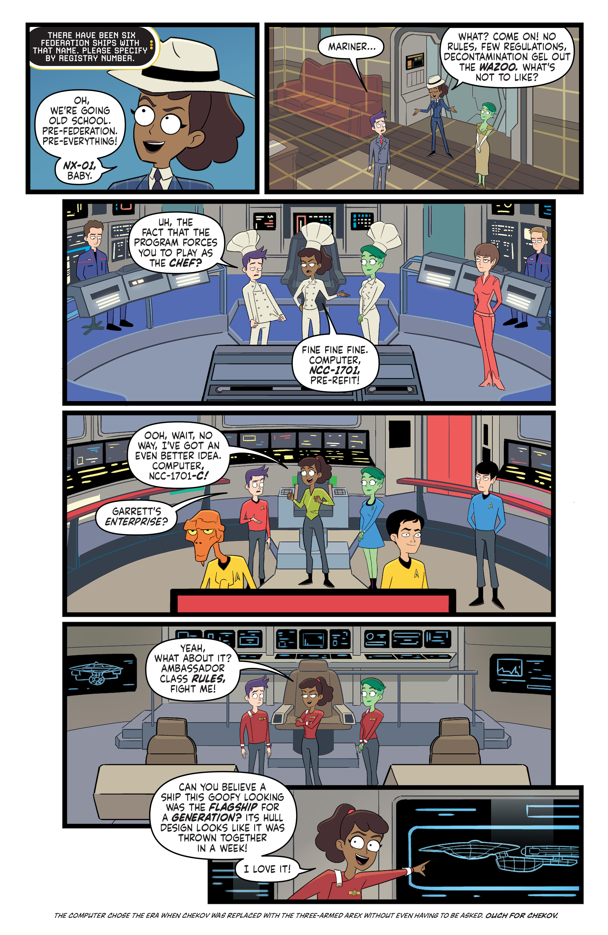 Read online Star Trek: Lower Decks comic -  Issue #1 - 12