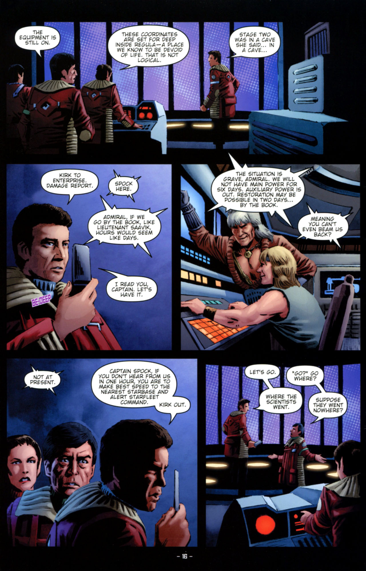 Read online Star Trek II: The Wrath of Khan comic -  Issue #2 - 17