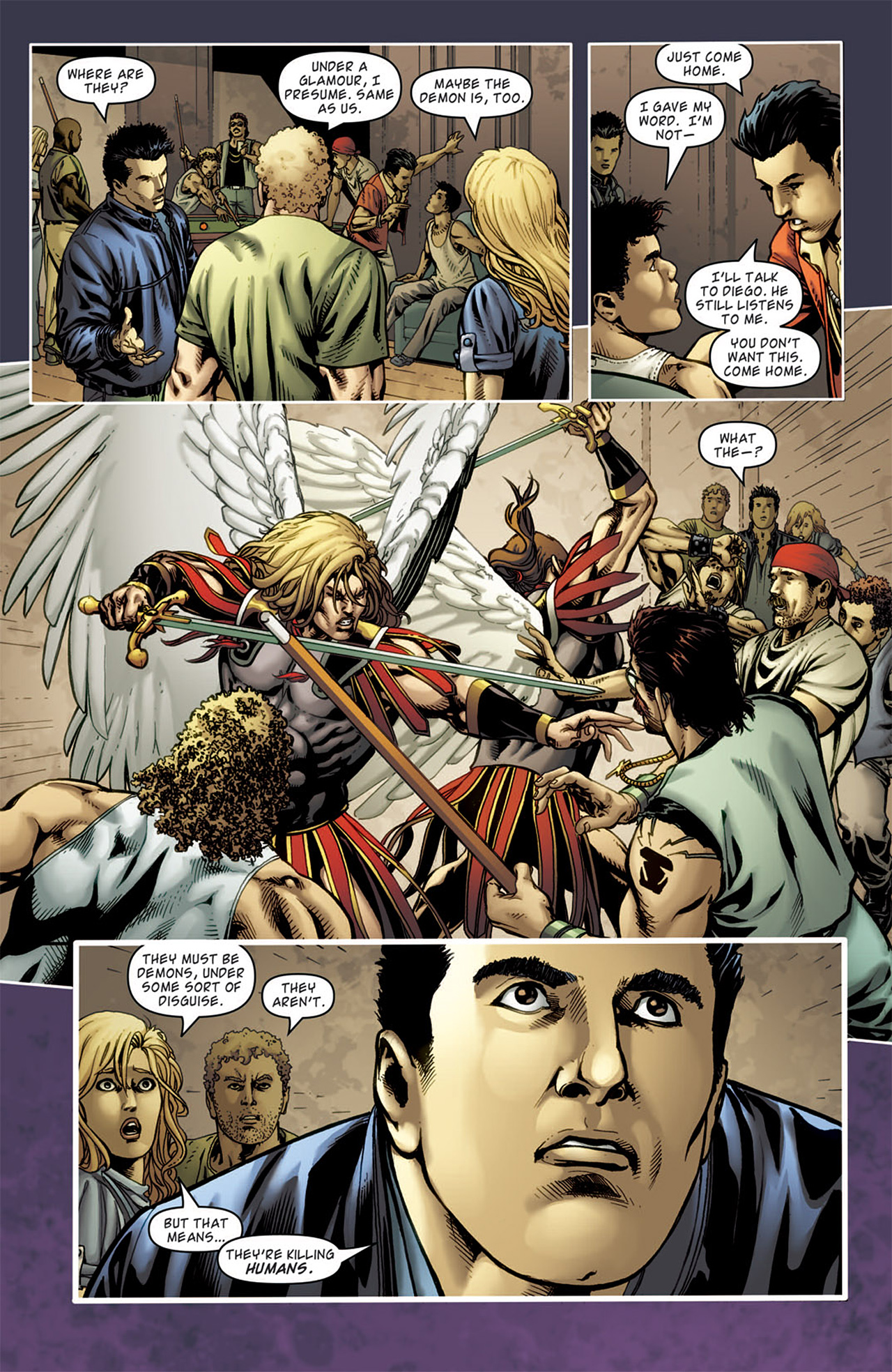 Read online Angel comic -  Issue #22 - 11