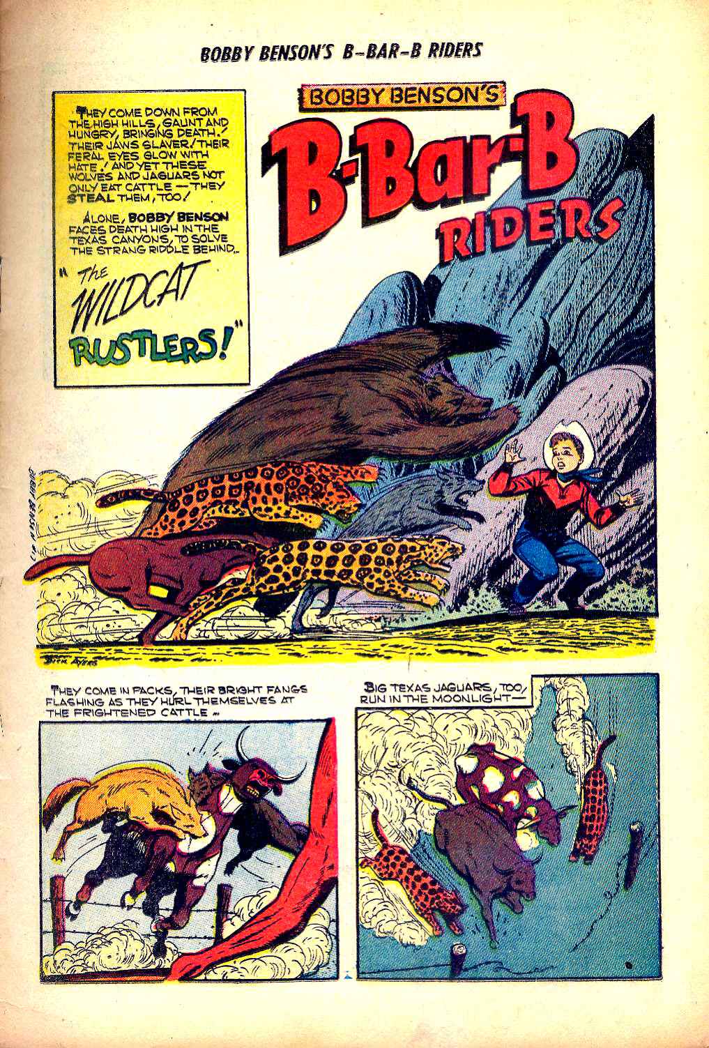 Read online Bobby Benson's B-Bar-B Riders comic -  Issue #17 - 3