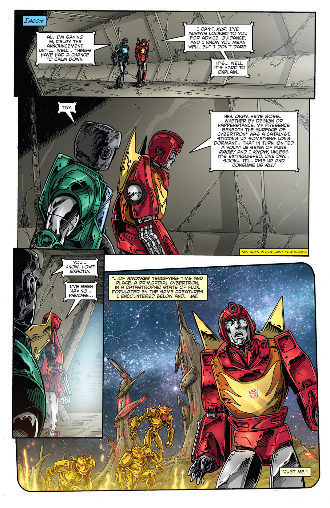 Read online The Transformers: Regeneration One comic -  Issue #91 - 16