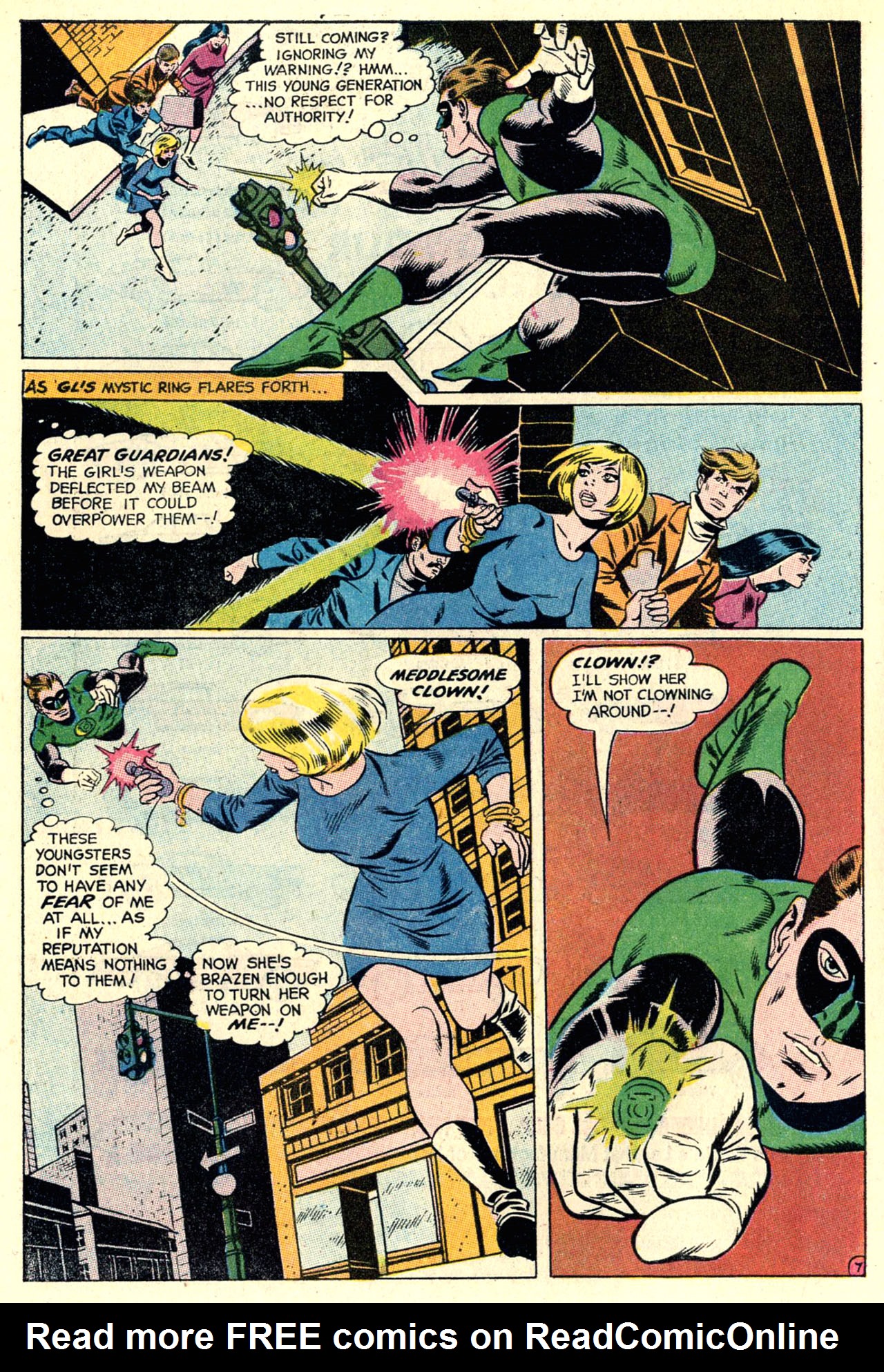 Read online Green Lantern (1960) comic -  Issue #69 - 10