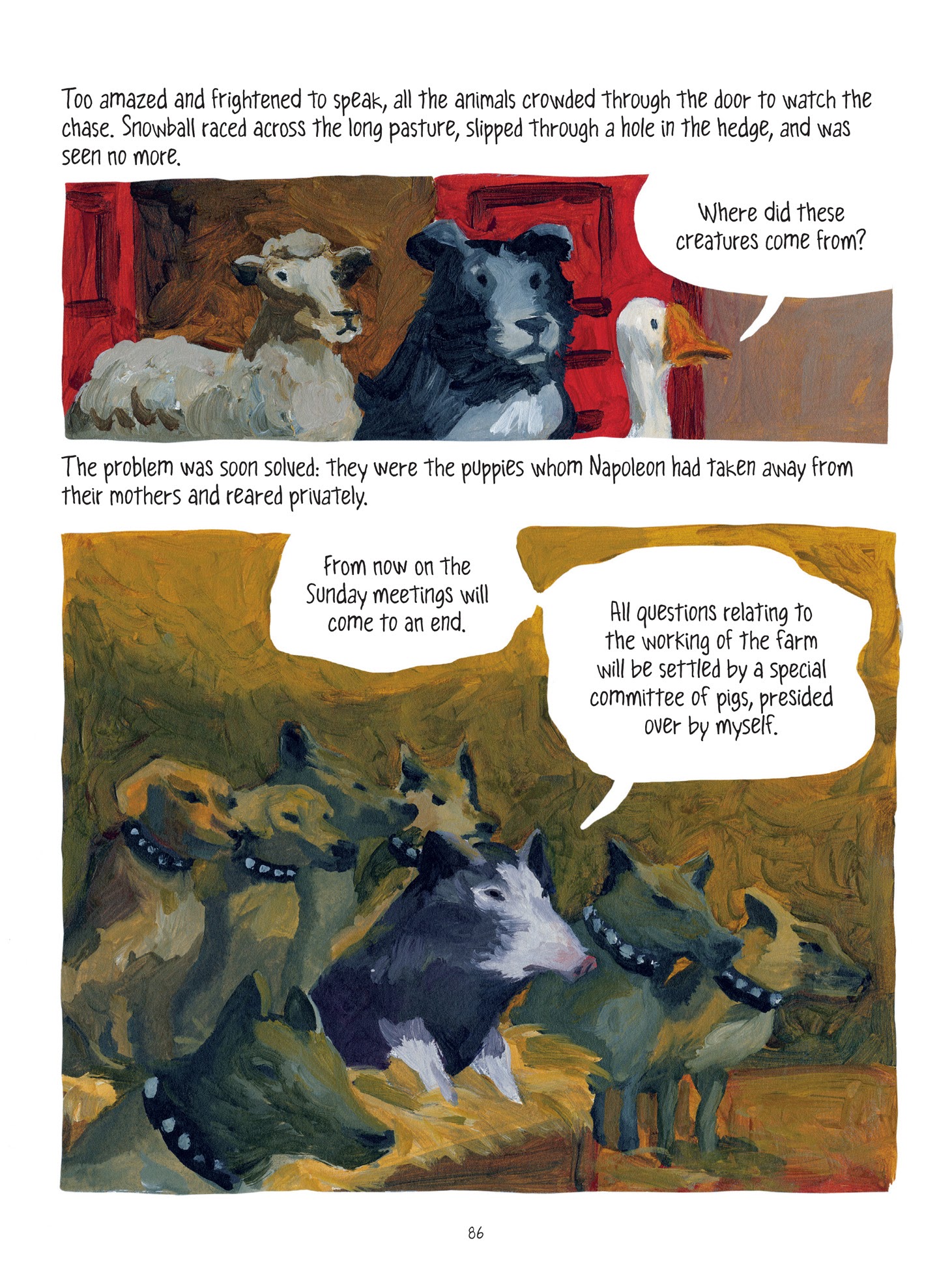 Read online Animal Farm: The Graphic Novel comic -  Issue # TPB (Part 1) - 77