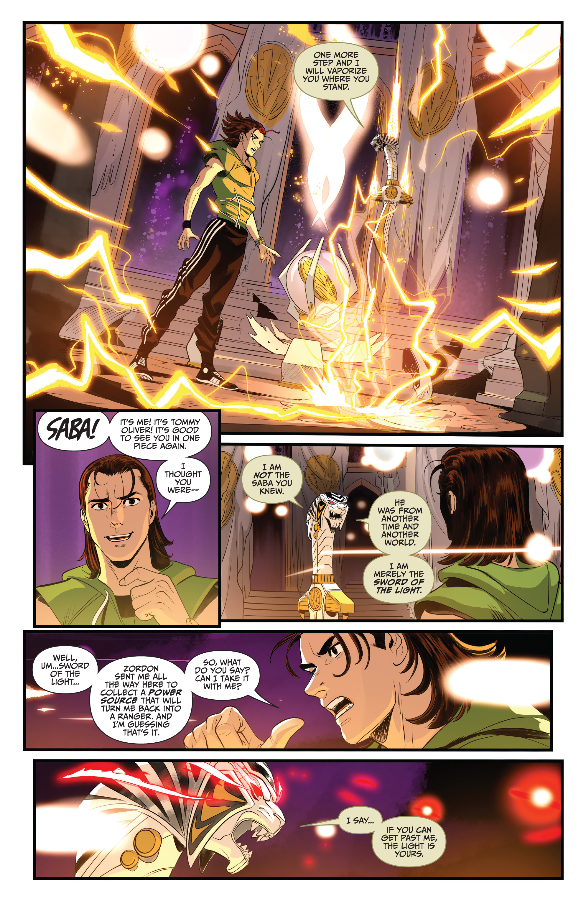 Read online Saban's Go Go Power Rangers comic -  Issue #26 - 8