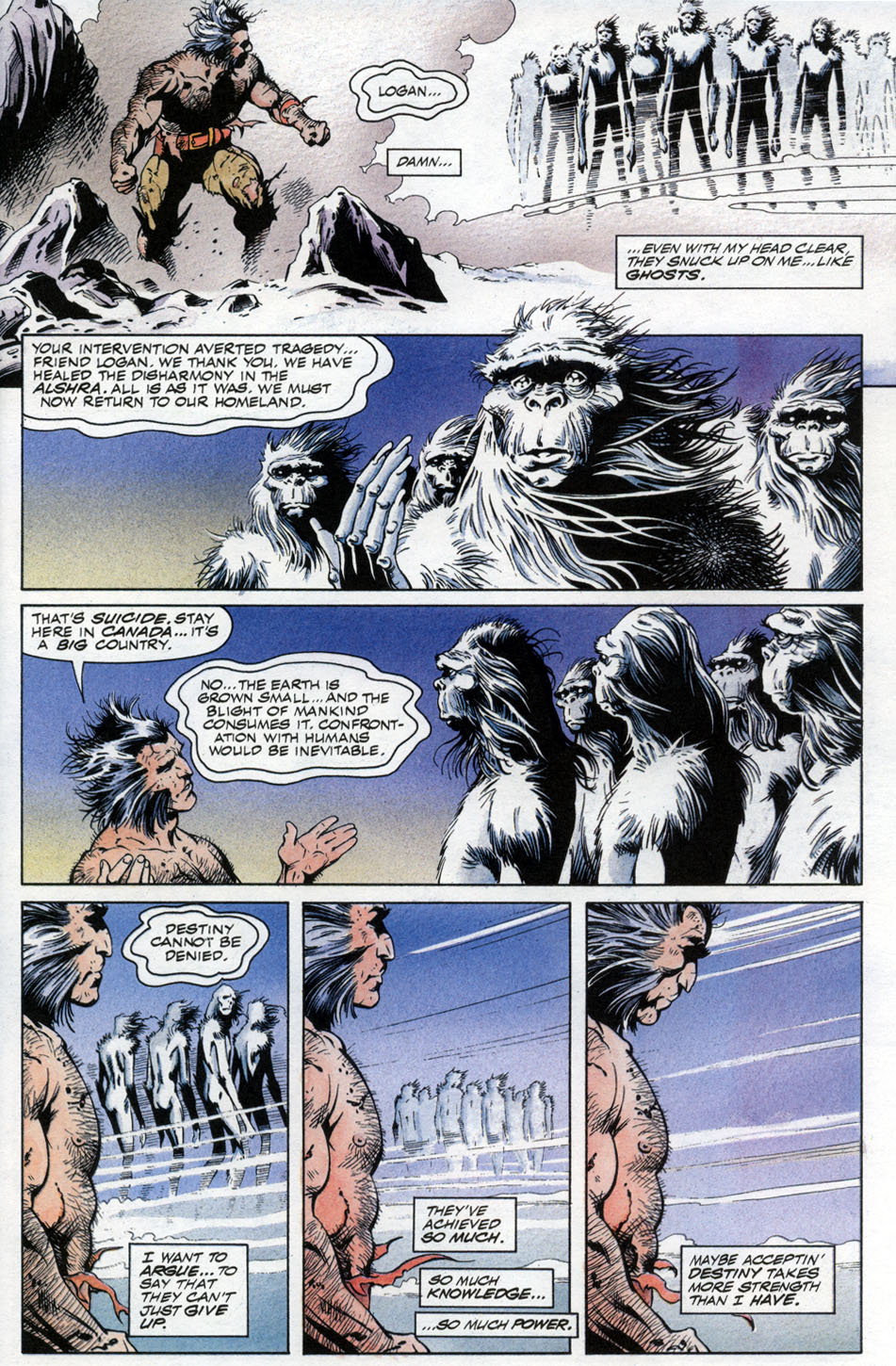 Read online Marvel Graphic Novel comic -  Issue #65 - Wolverine - Bloodlust - 49