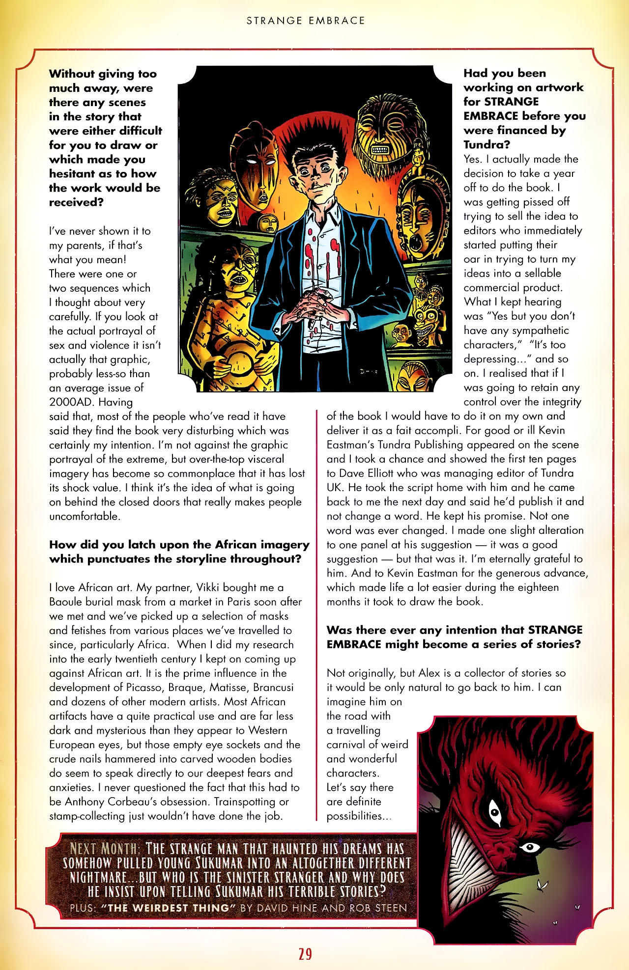Read online Strange Embrace comic -  Issue #1 - 31