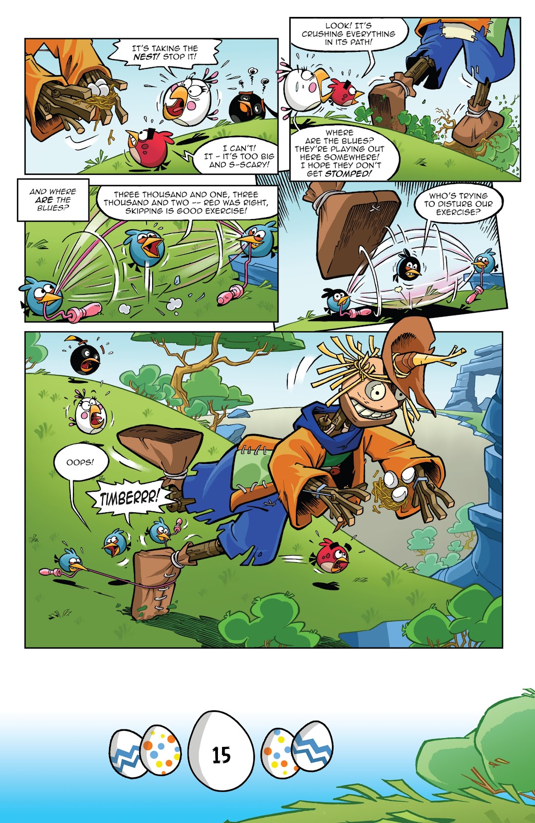Angry Birds Comics (2016) issue 4 - Page 17
