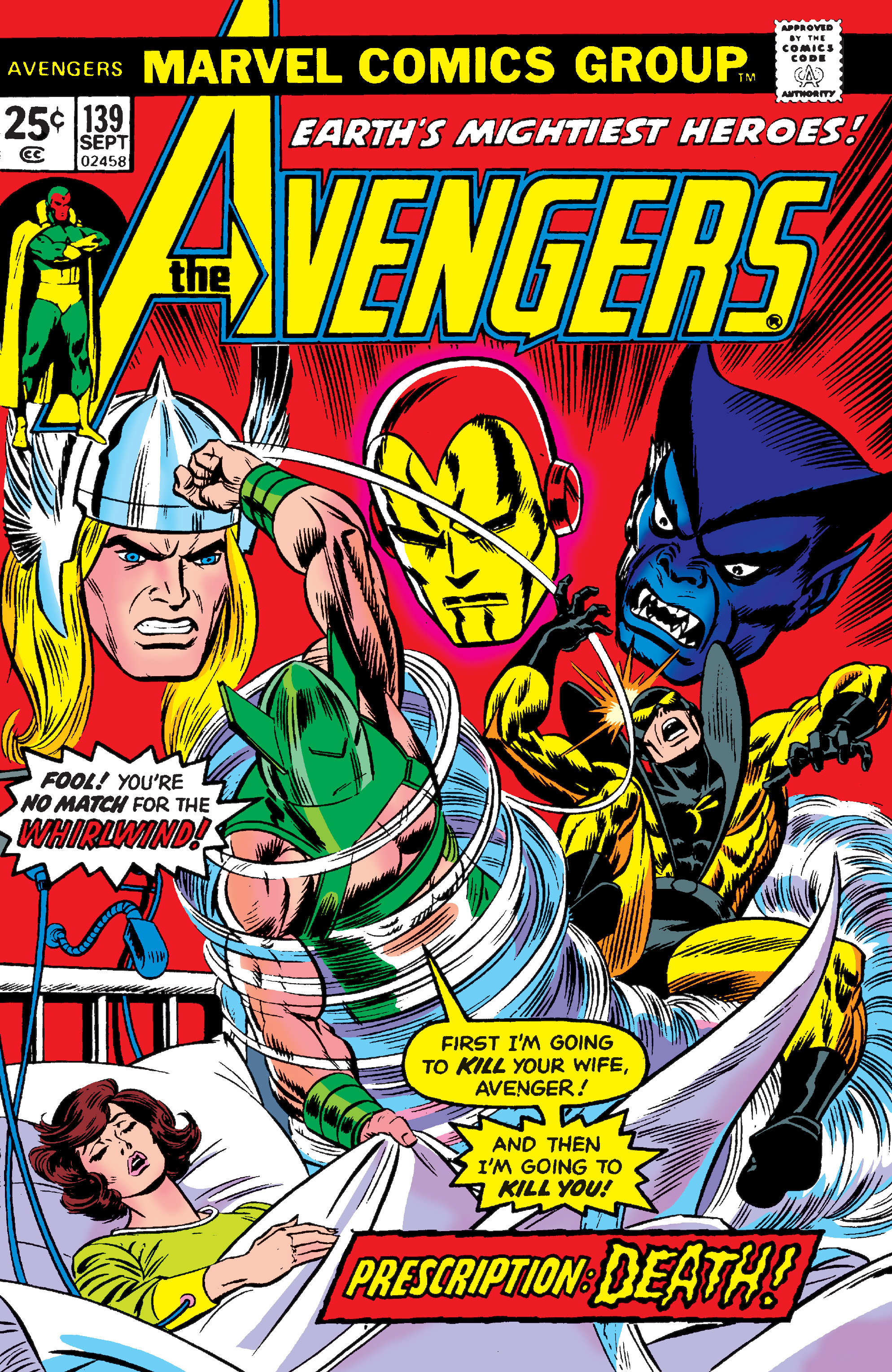 Read online The Avengers (1963) comic -  Issue #139 - 1