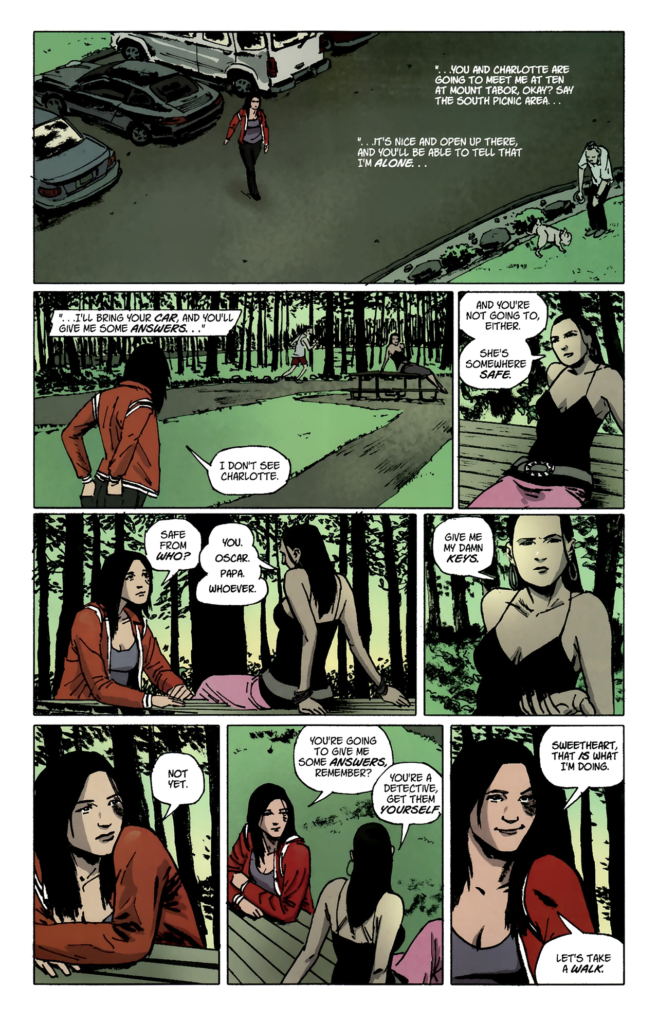Read online Stumptown (2009) comic -  Issue #3 - 21