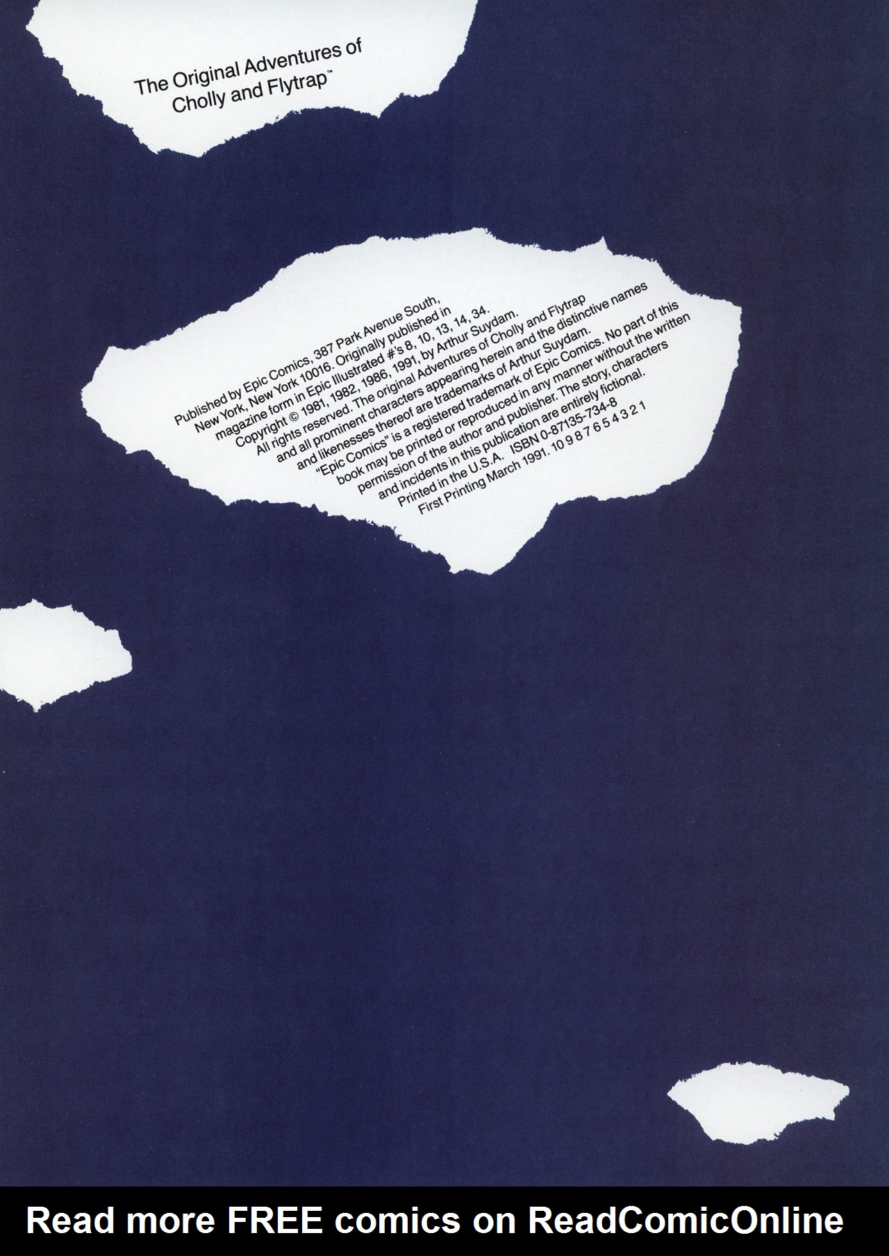 Read online The Original Adventures of Cholly and Flytrap comic -  Issue # Full - 4