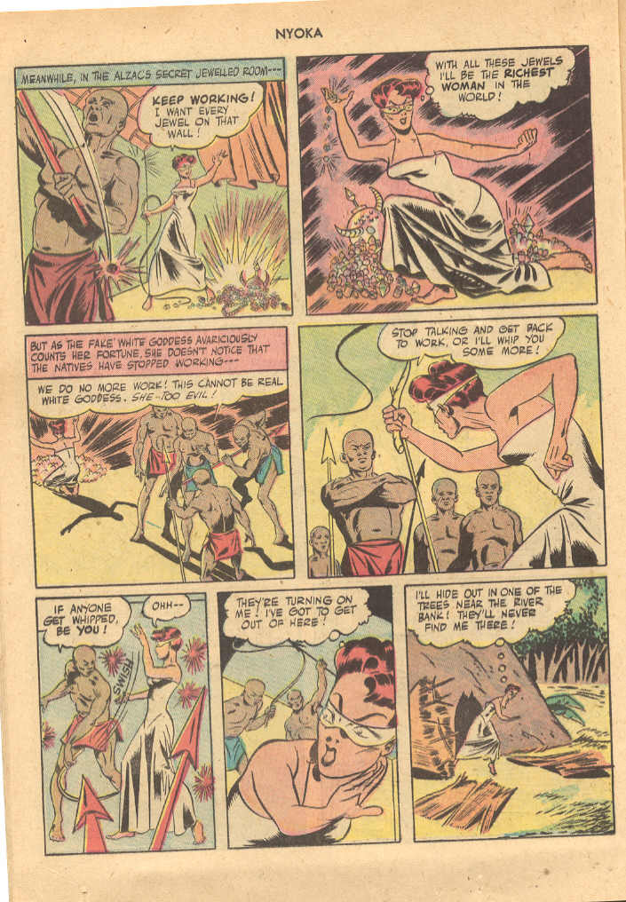 Read online Nyoka the Jungle Girl (1945) comic -  Issue #6 - 16