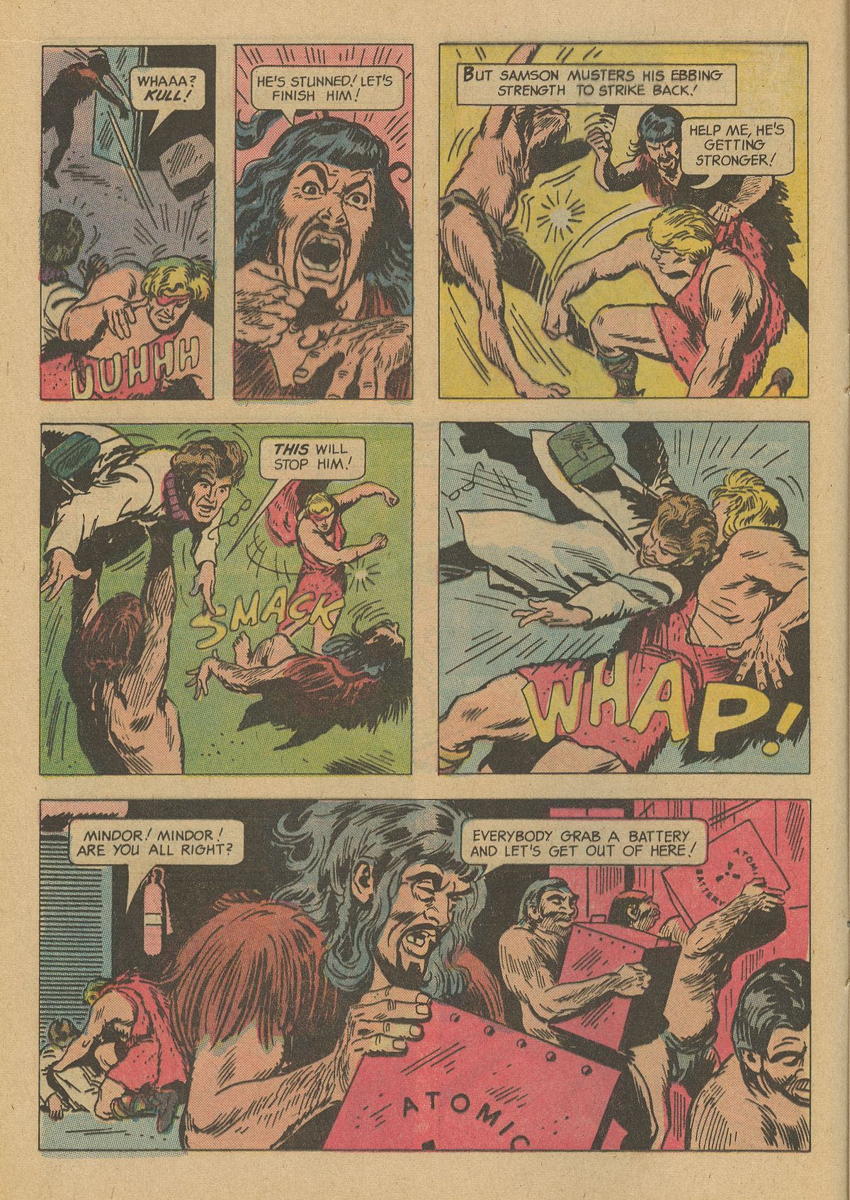 Read online Mighty Samson (1964) comic -  Issue #2 - 16