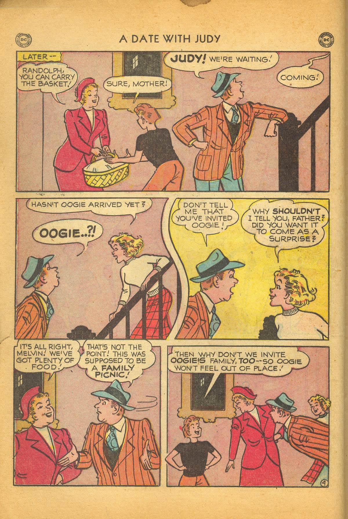 Read online A Date with Judy comic -  Issue #17 - 6