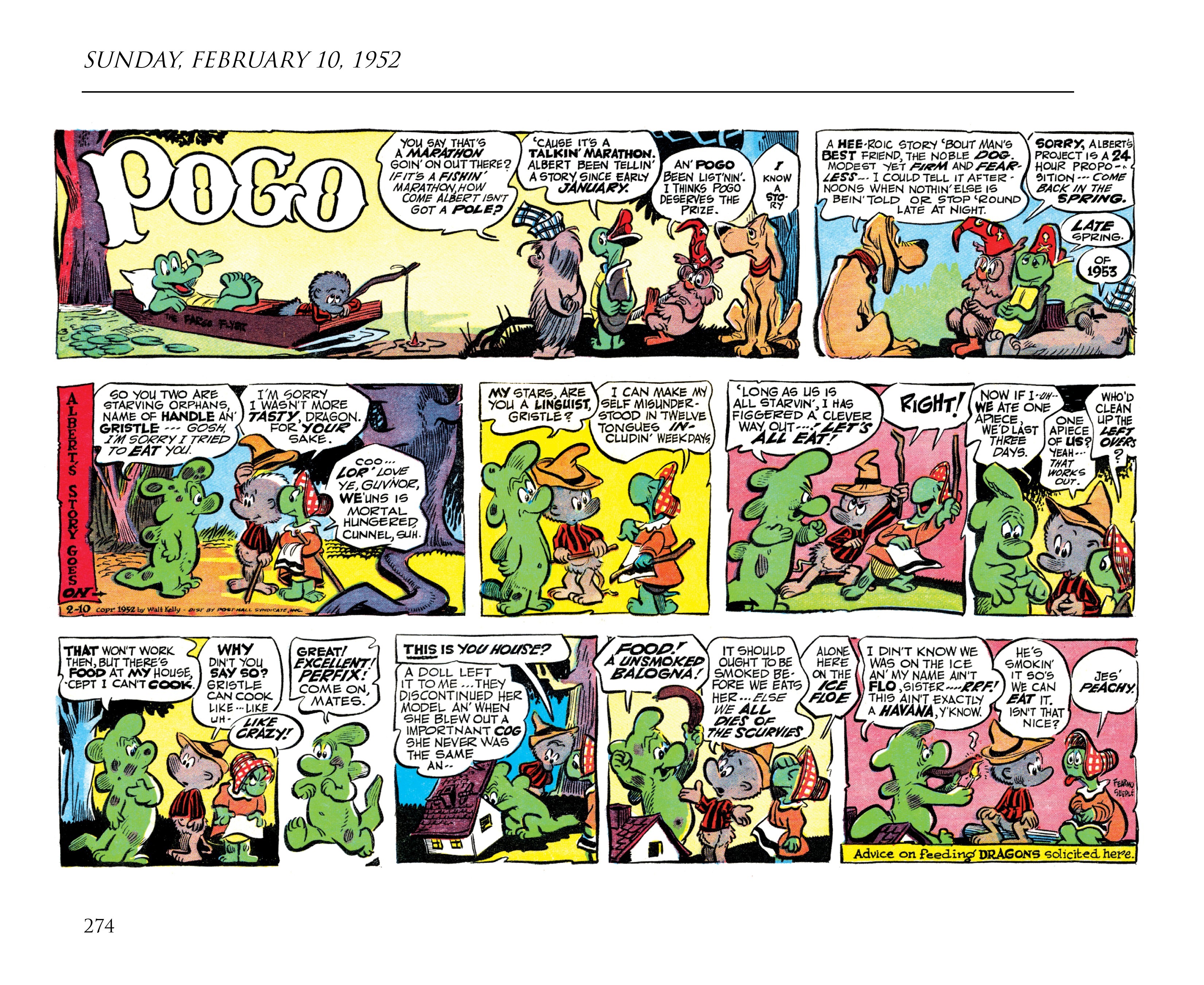 Read online Pogo by Walt Kelly: The Complete Syndicated Comic Strips comic -  Issue # TPB 2 (Part 3) - 92