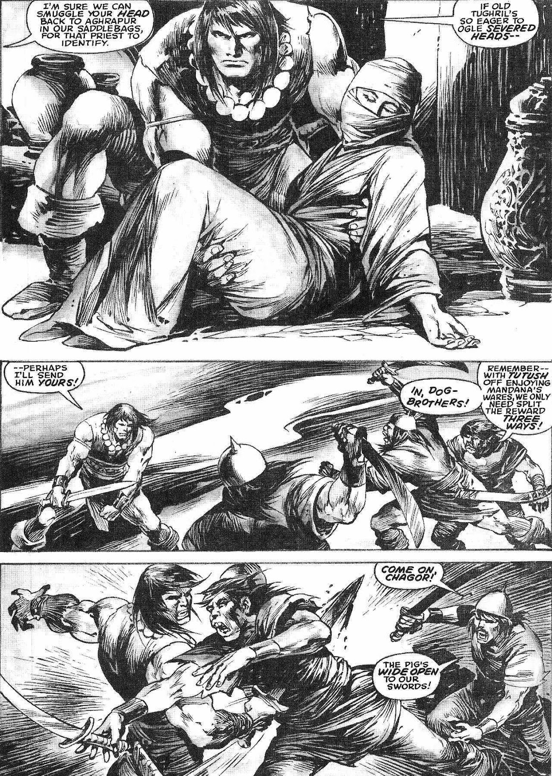 The Savage Sword Of Conan issue 208 - Page 43
