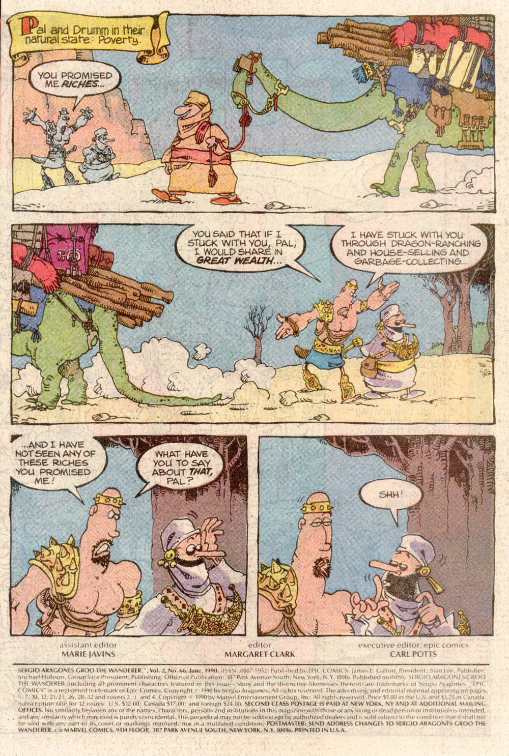 Read online Sergio Aragonés Groo the Wanderer comic -  Issue #66 - 2