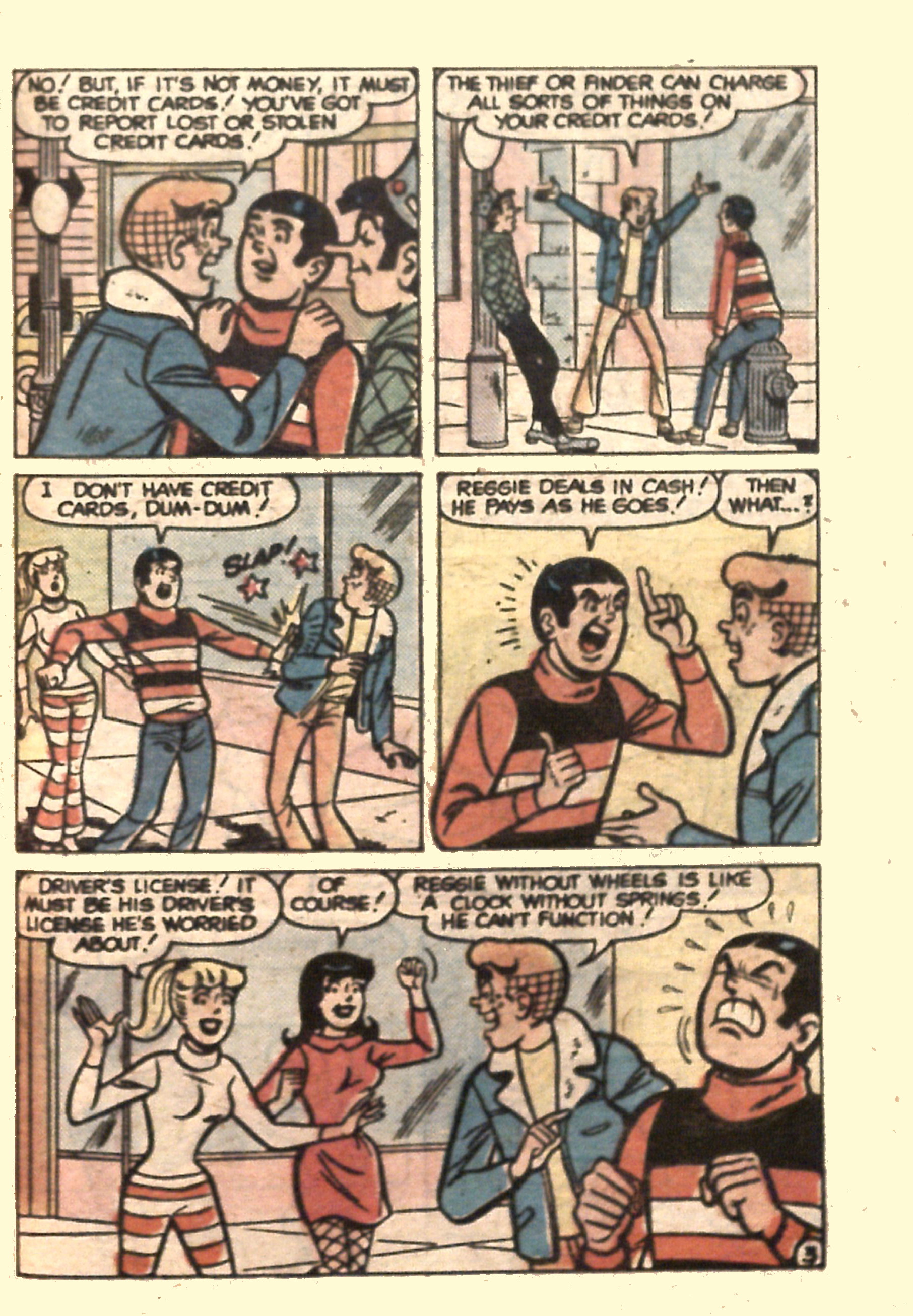 Read online Archie...Archie Andrews, Where Are You? Digest Magazine comic -  Issue #5 - 69