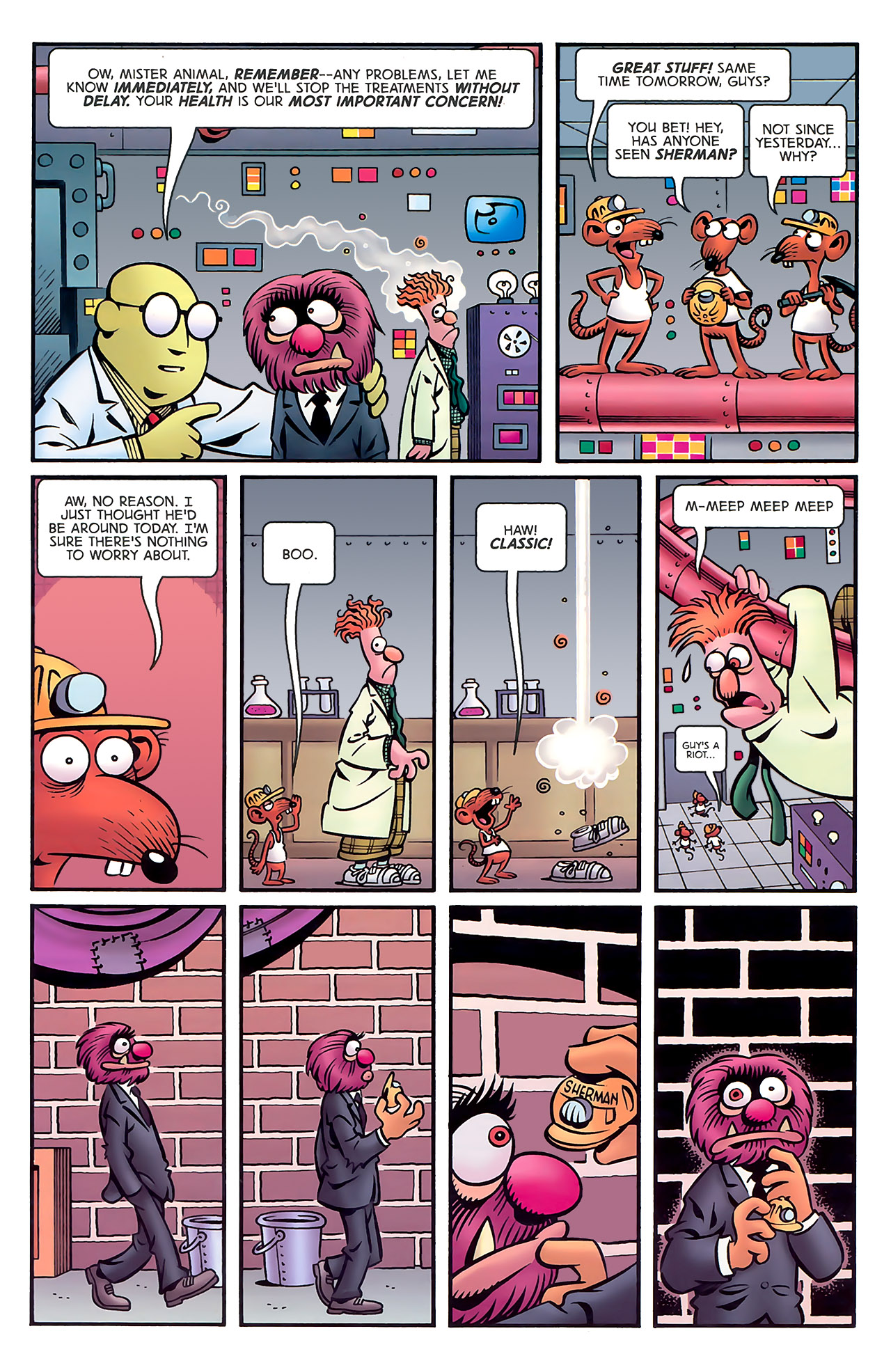 Read online The Muppet Show: The Treasure of Peg-Leg Wilson comic -  Issue #2 - 12