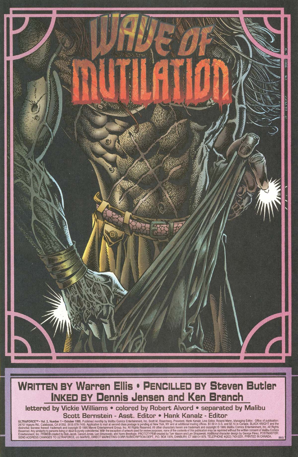 Read online UltraForce (1995) comic -  Issue #1 - 3