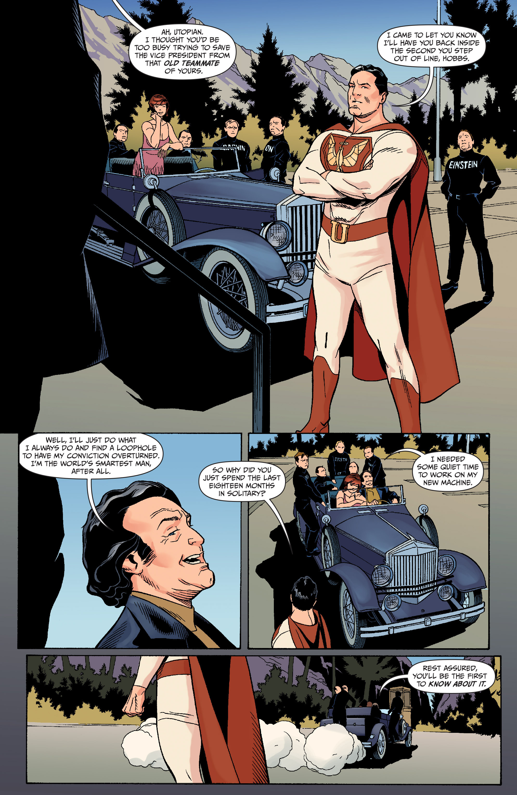 Read online Jupiter's Circle Volume 2 comic -  Issue #3 - 6