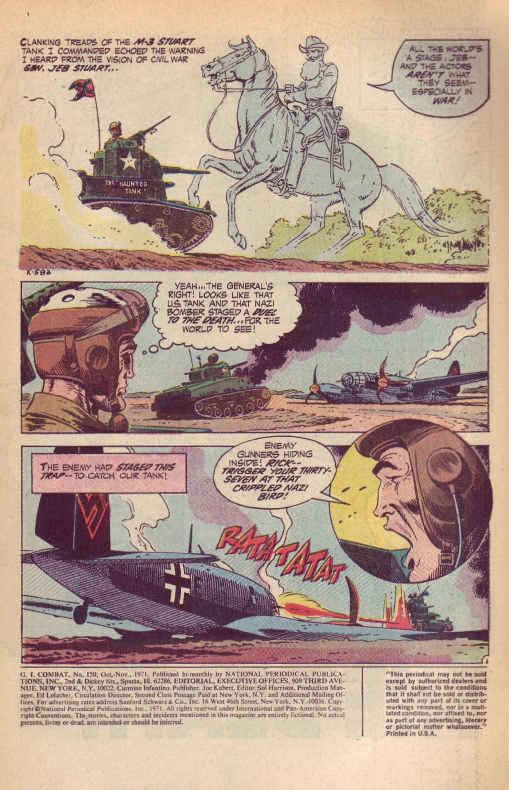 Read online G.I. Combat (1952) comic -  Issue #150 - 3