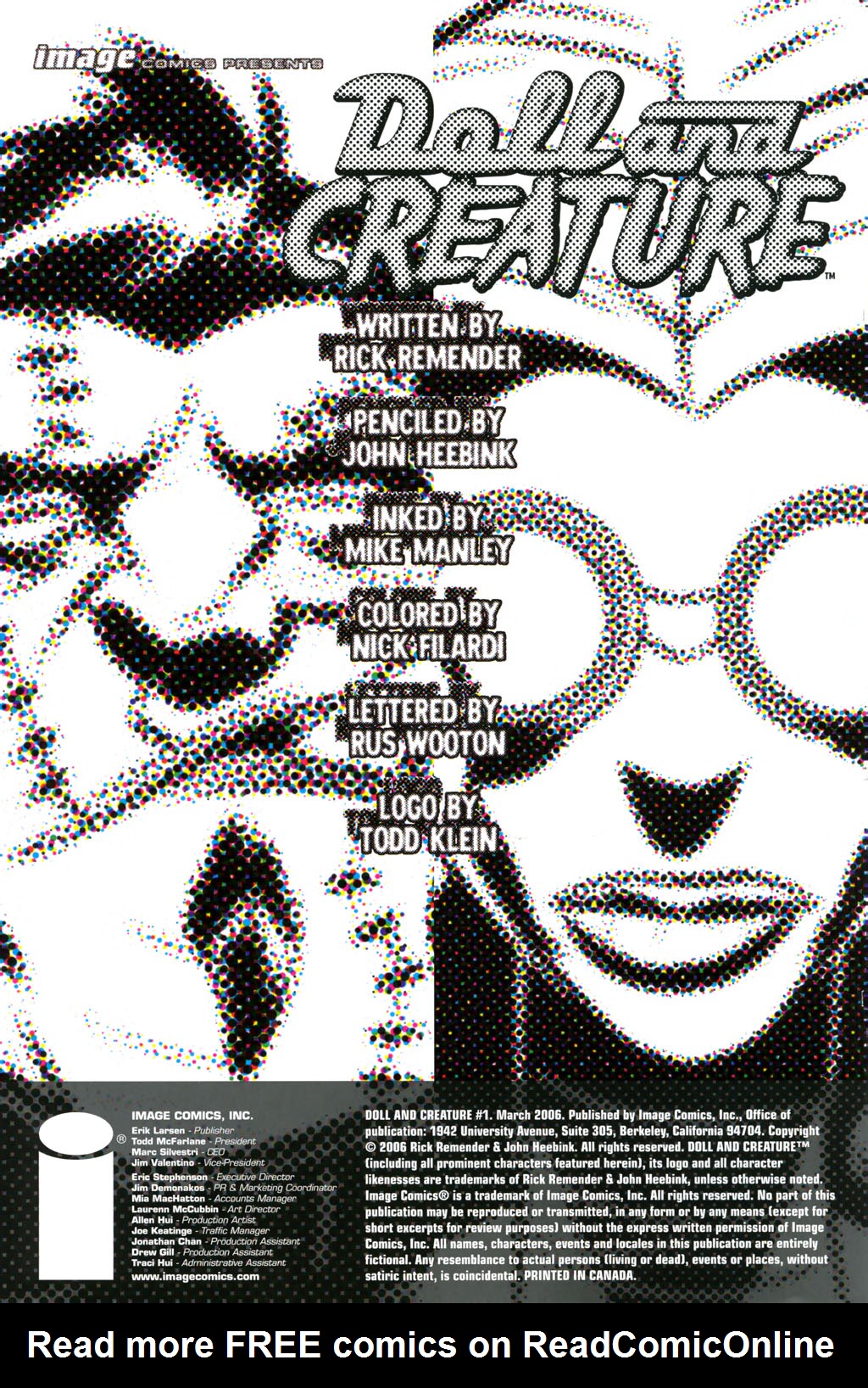 Read online Doll and Creature comic -  Issue #1 - 2