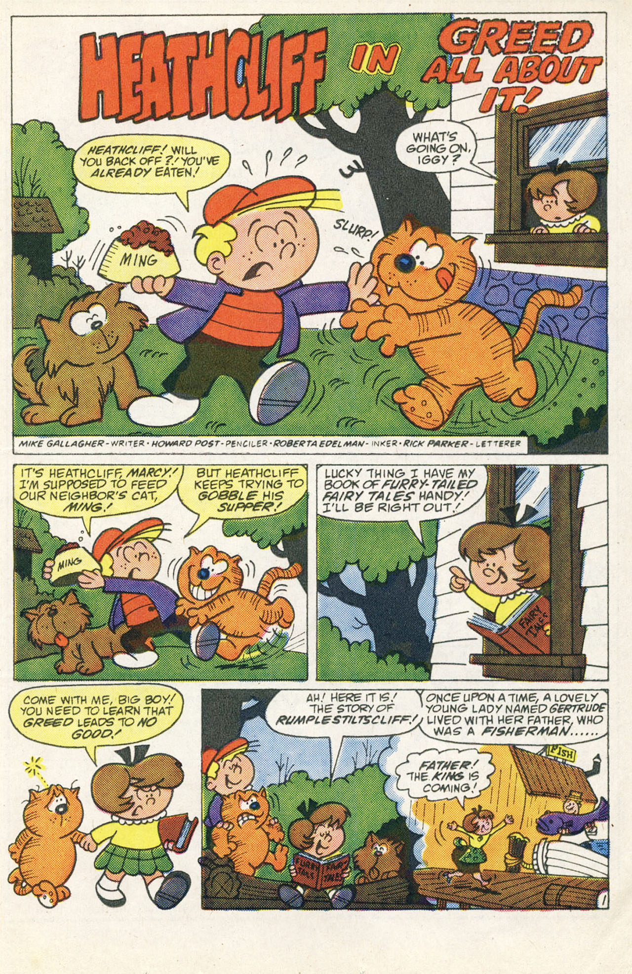 Read online Heathcliff comic -  Issue #15 - 11