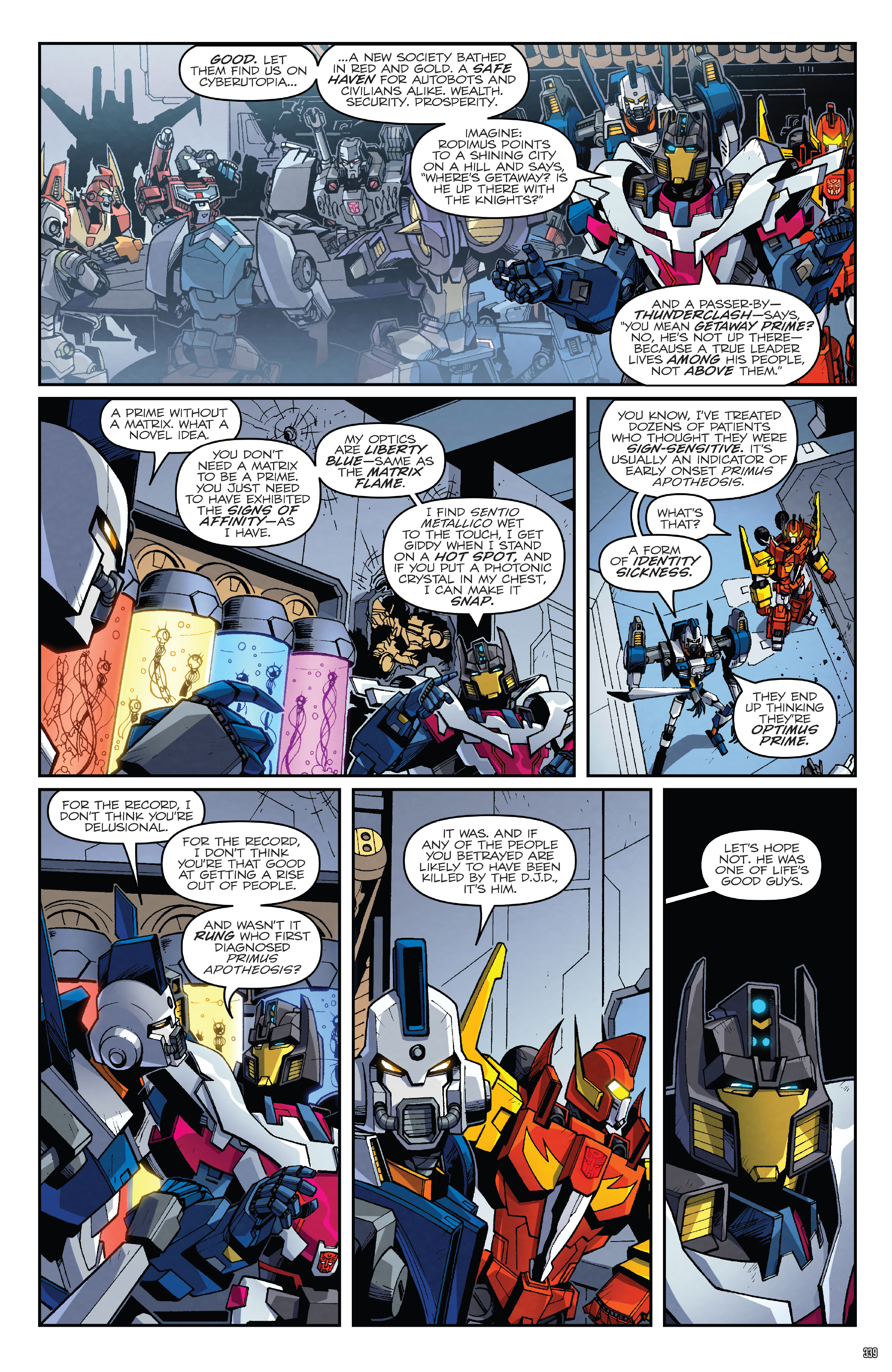 Read online Transformers: The IDW Collection Phase Three comic -  Issue # TPB 3 (Part 4) - 25