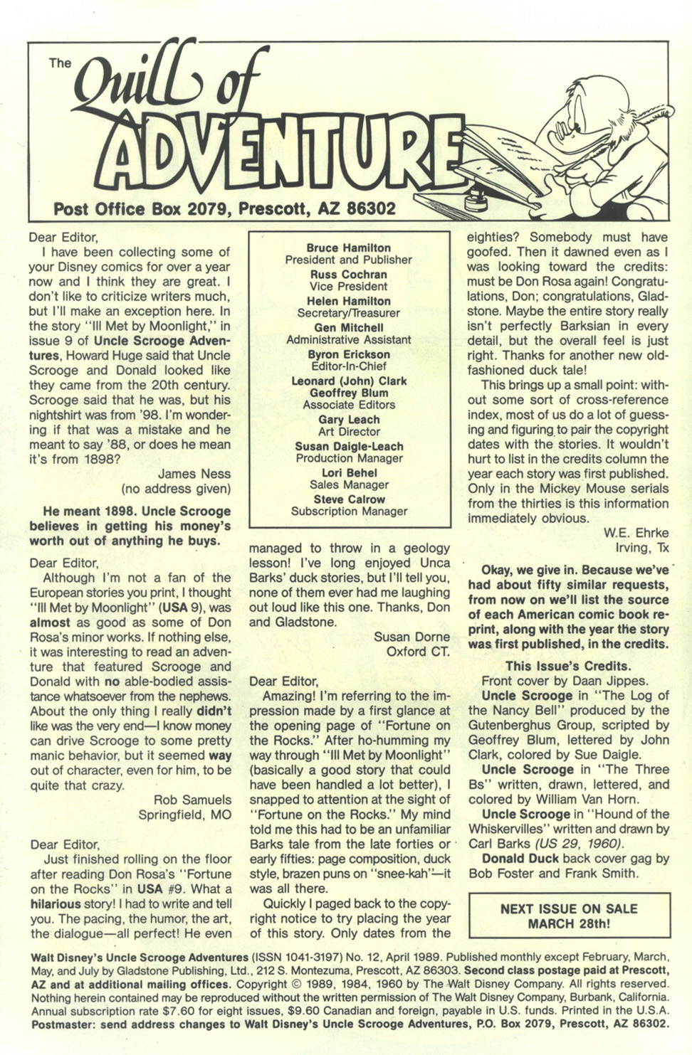 Read online Walt Disney's Uncle Scrooge Adventures comic -  Issue #12 - 2