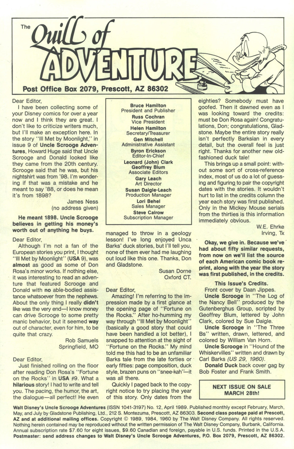 Walt Disney's Uncle Scrooge Adventures issue 12 - Page 2