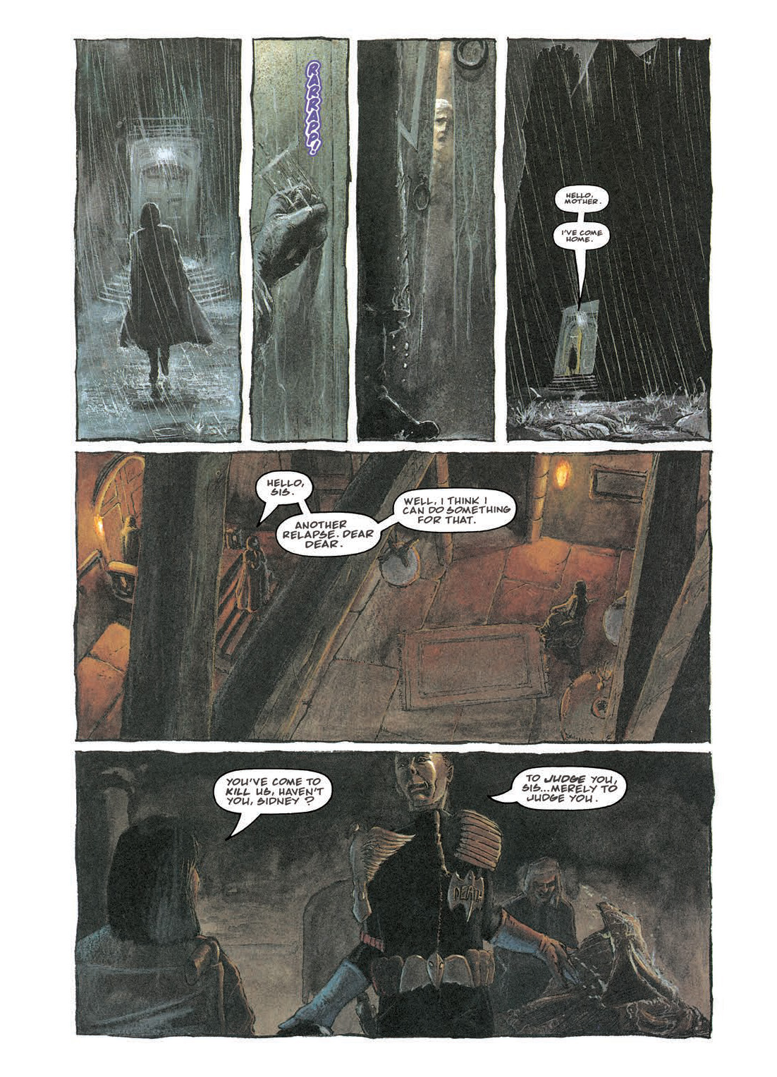 Read online Judge Death comic -  Issue # TPB Young Death - Boyhood of a Superfiend - 54