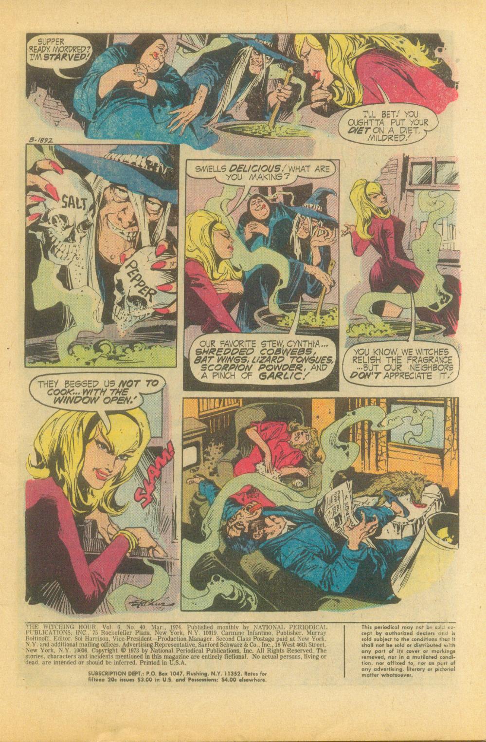 Read online The Witching Hour (1969) comic -  Issue #40 - 3