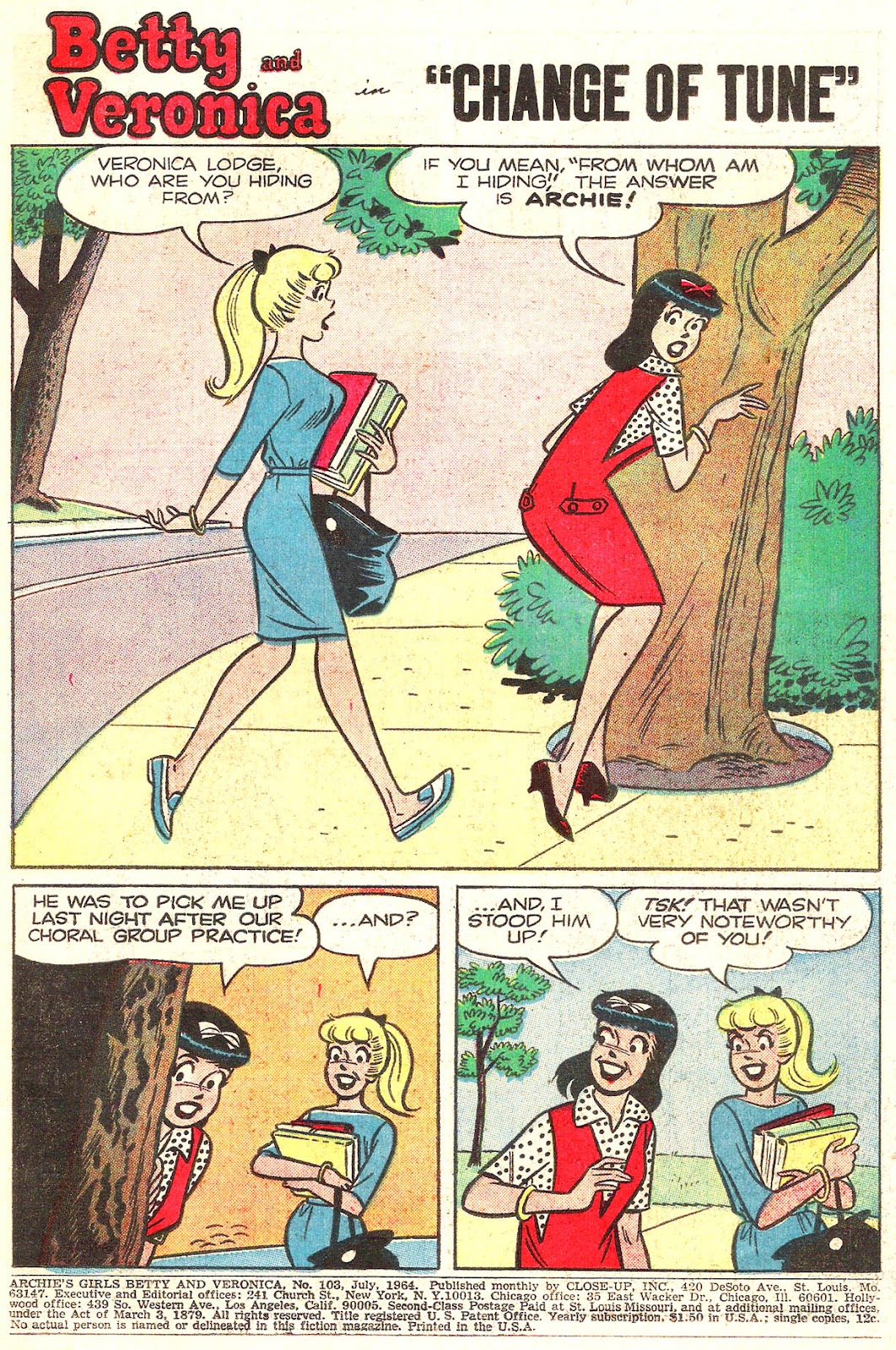 Archie's Girls Betty and Veronica issue 103 - Page 3