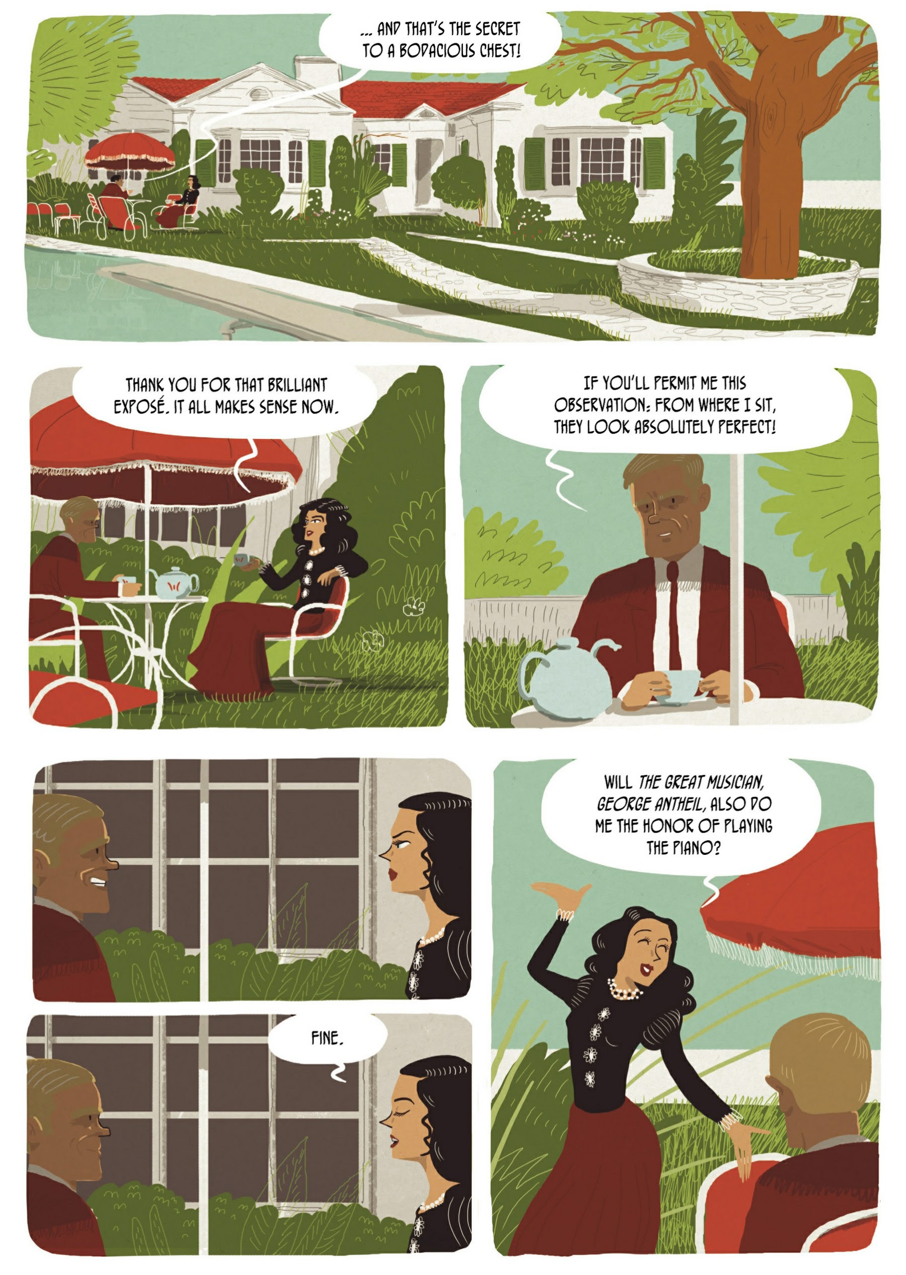 Read online Hedy Lamarr: An Incredible Life comic -  Issue # TPB (Part 2) - 10