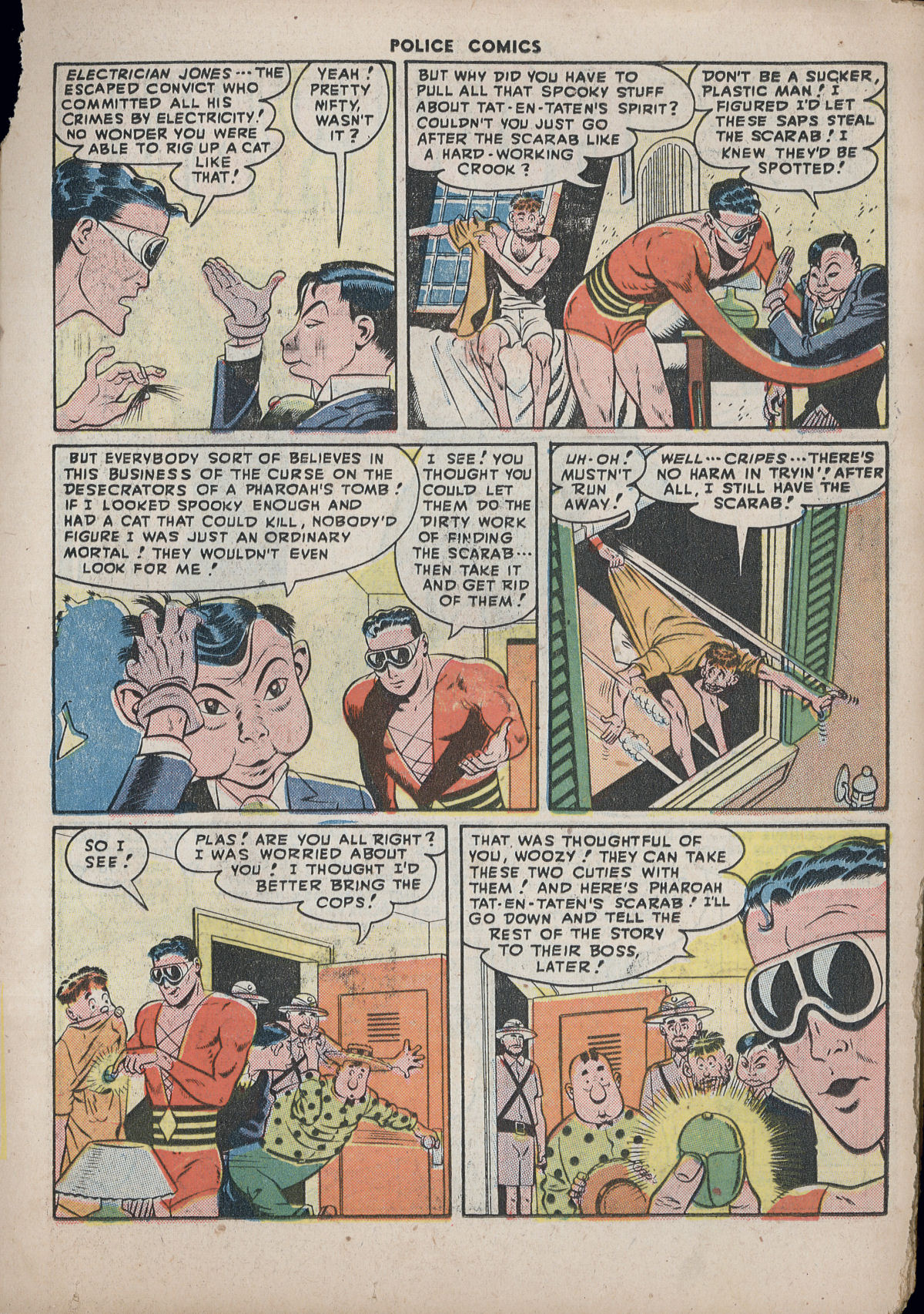 Read online Police Comics comic -  Issue #72 - 17
