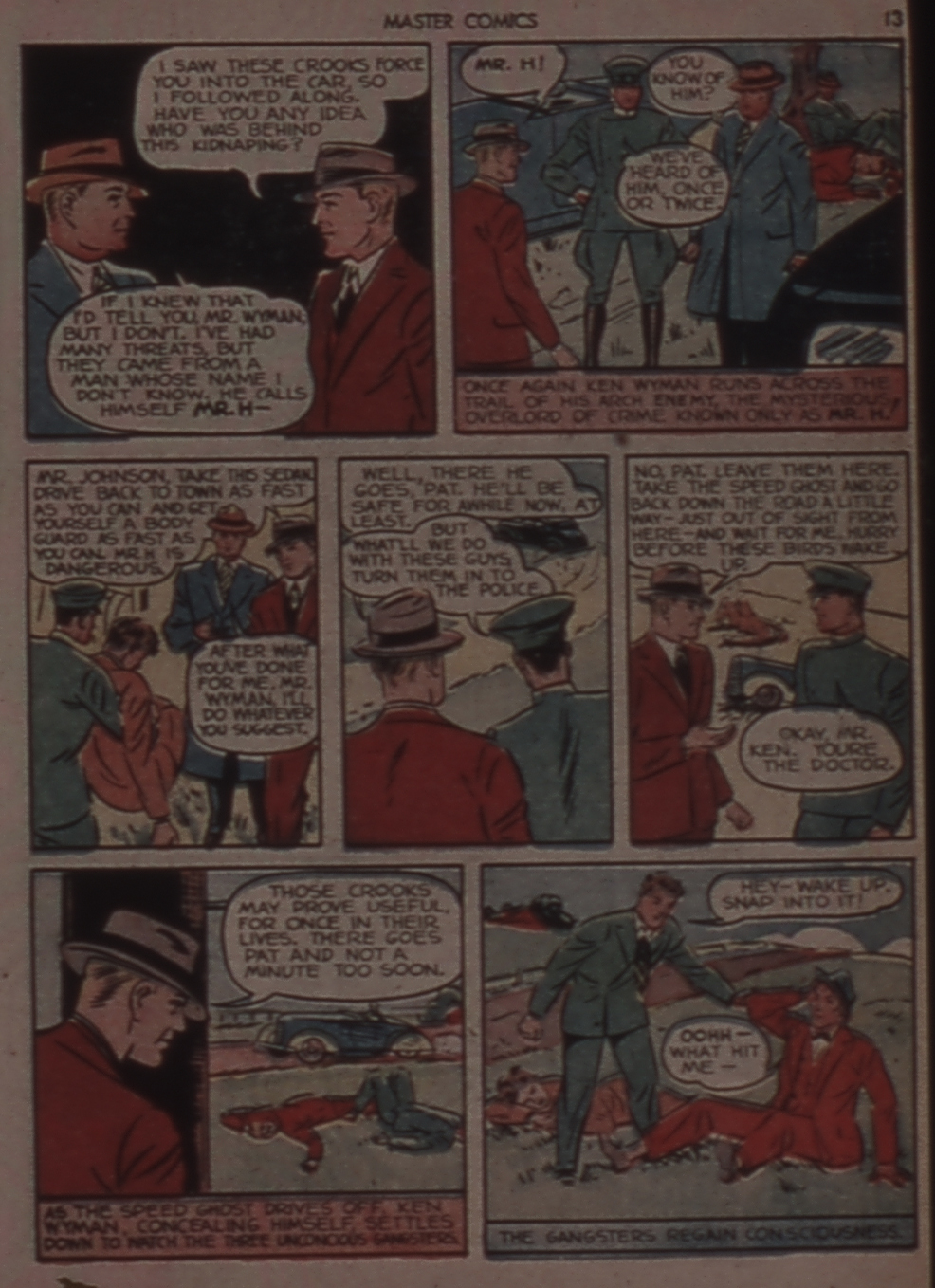Read online Master Comics comic -  Issue #11 - 15