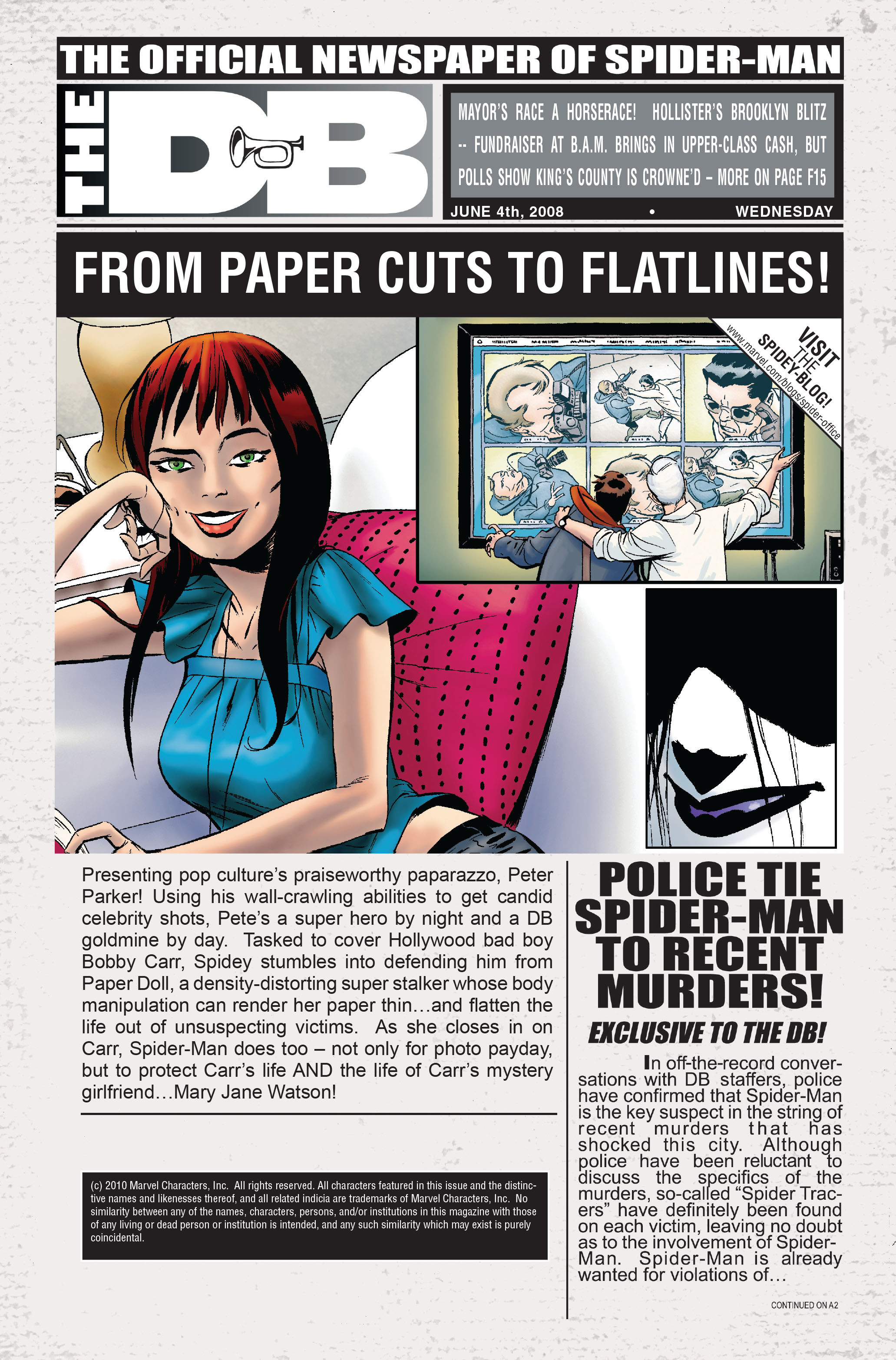 Read online The Amazing Spider-Man (1963) comic -  Issue #561 - 2